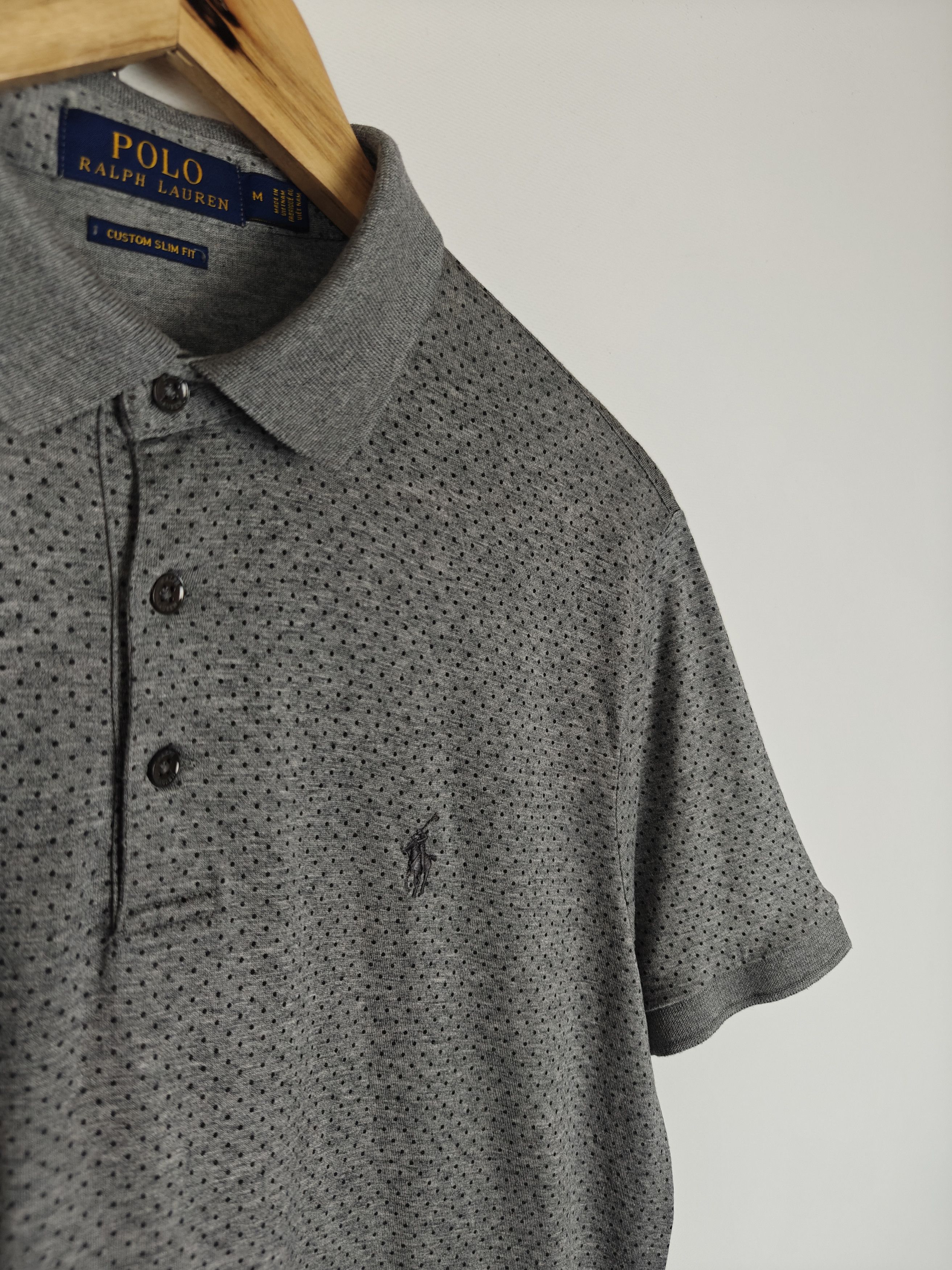 Polo Ralph Lauren Polo Ralph Lauren Polo T-Shirt Gray Custom Slim Fit size M Size US M / EU 48-50 / 2 - 4 Thumbnail