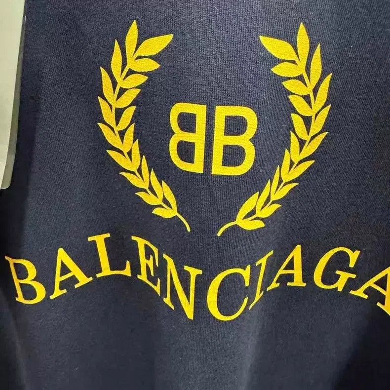 Balenciaga Balenciaga Navy wheat short-sleeve Size US S / EU 44-46 / 1 - 3 Thumbnail