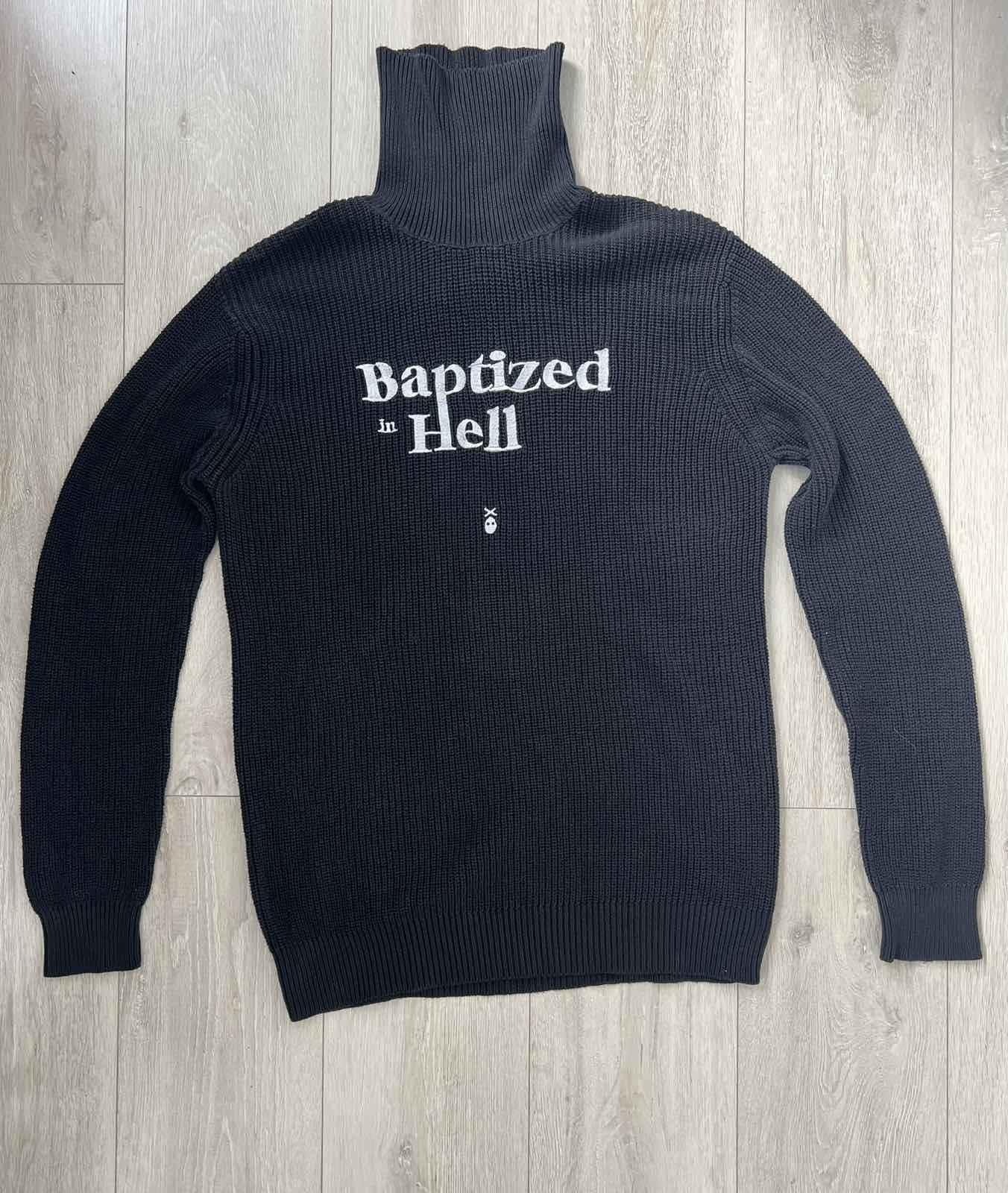 MXDVS Baptized in Hell sweater Size US S / EU 44-46 / 1 - 1 Thumbnail