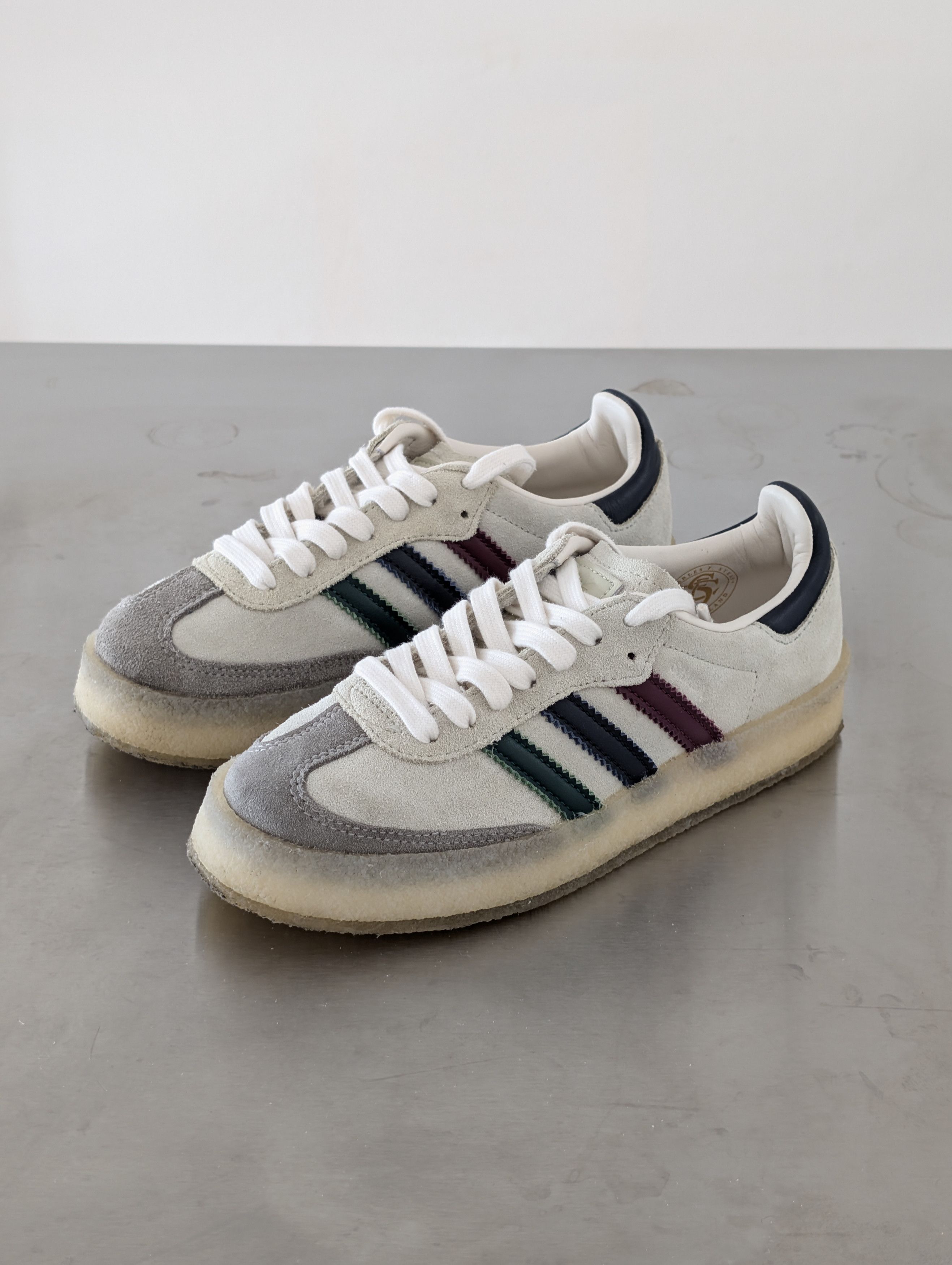 Adidas × Clarks × Ronnie Fieg adidas Clarks Ronnie Fieg Samba White Multi Size US 4 / IT 34 - 3 Thumbnail