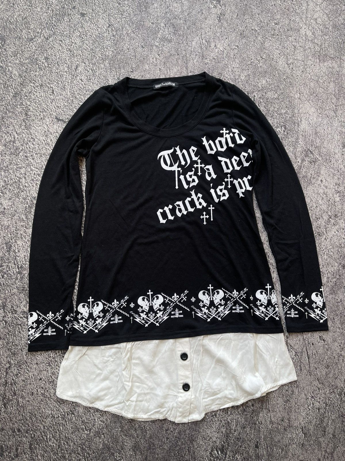 Hysteric Glamour Y2K Ghost of Harlem ifsixwasnine long sleeve Size S / US 4 / IT 40 - 1 Thumbnail