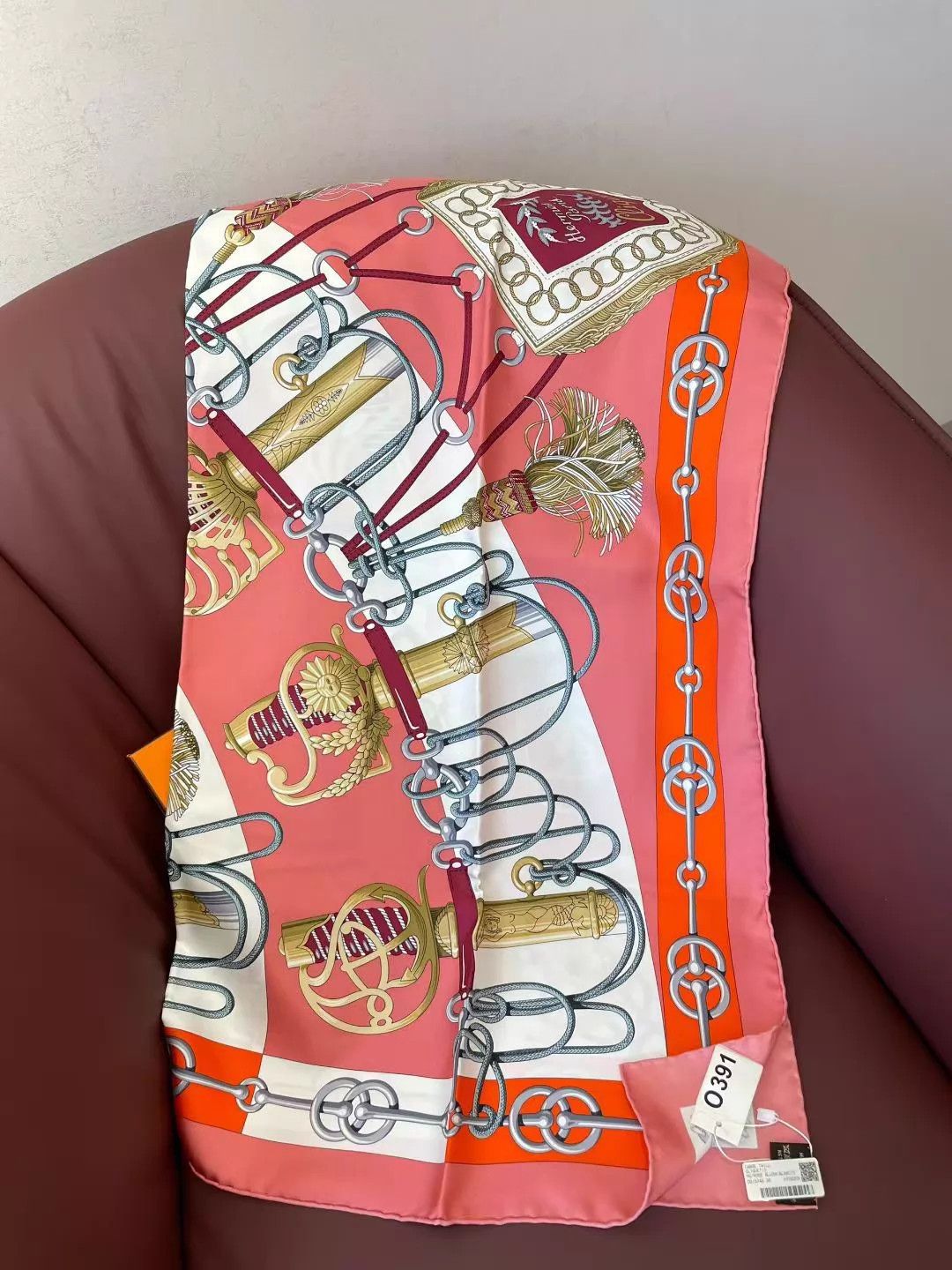 Hermes Hermès 90x90 Silk Scarf New Unused Size ONE SIZE - 4 Thumbnail