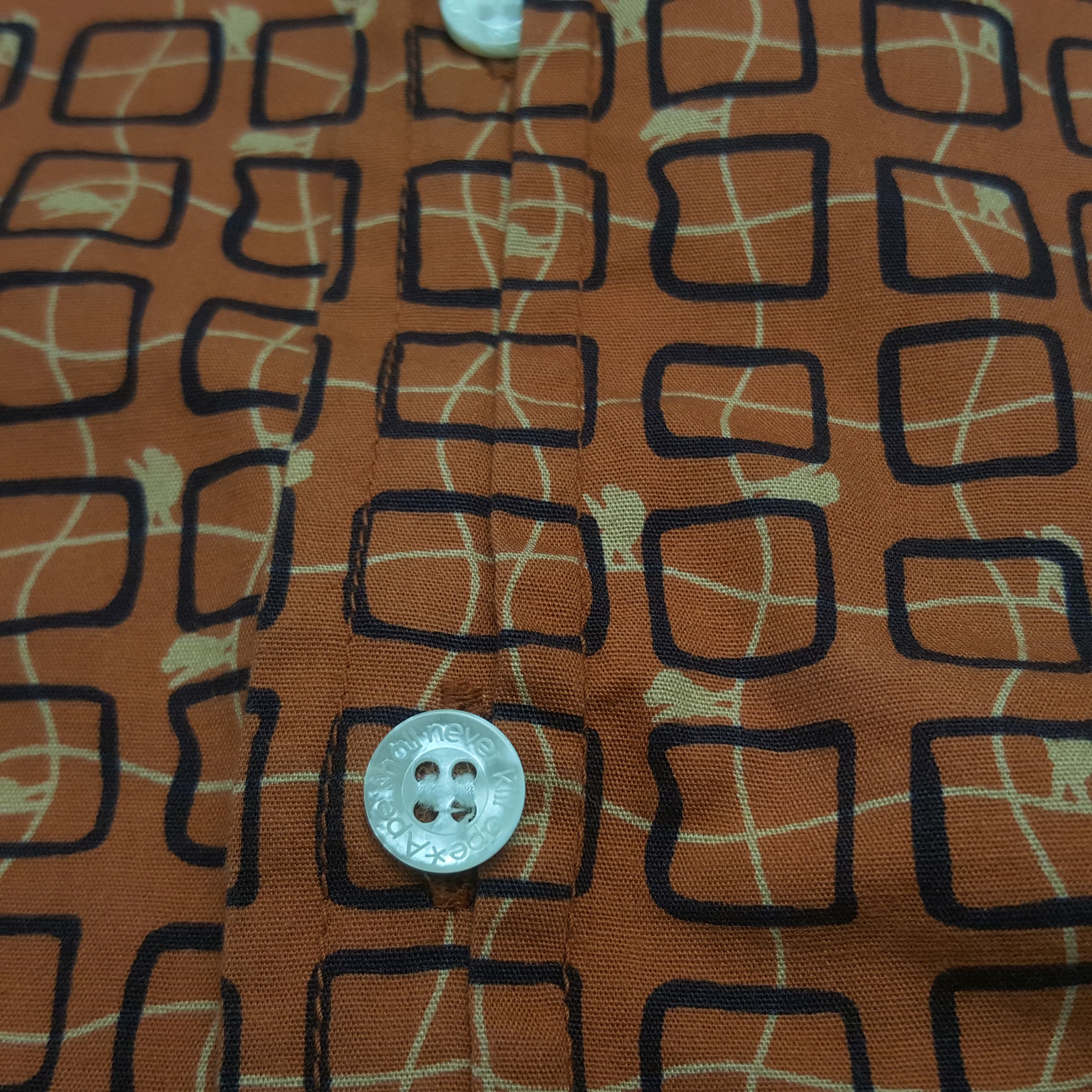 Bape Vintage A Bathing Ape Button Up Shirt Size US S / EU 44-46 / 1 - 6 Thumbnail