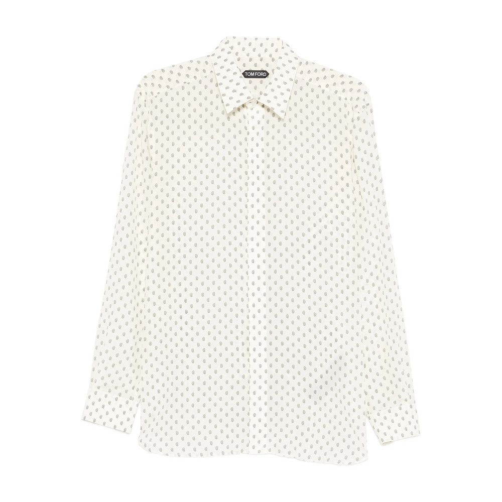 Tom Ford Tom Ford WHITE Shirts Size US L / EU 52-54 / 3 - 1 Thumbnail