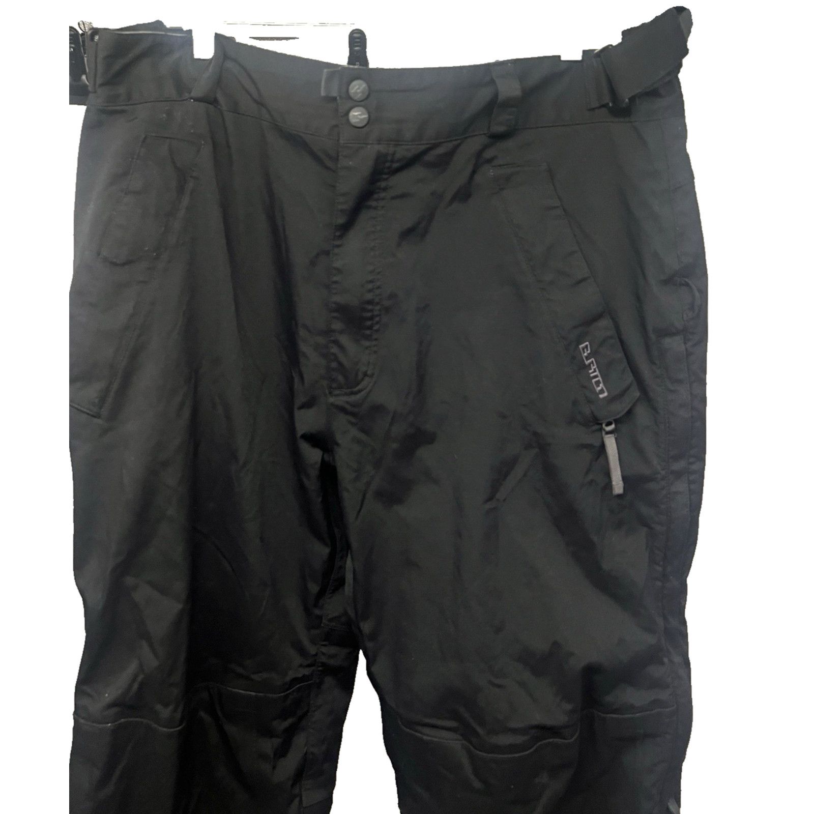Burton Burton Black Snowboard Ski Cargo Lined Pants XL Tall 38x34 Size US 38 / EU 54 - 4 Thumbnail