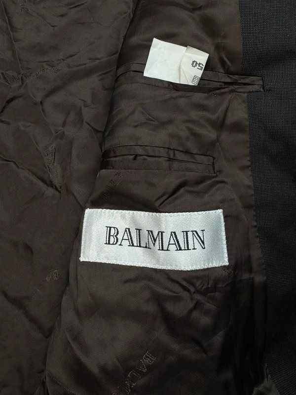 Balmain Vintage Balmain jacket brown 50 M viscose wool Size US M / EU 48-50 / 2 - 4 Thumbnail