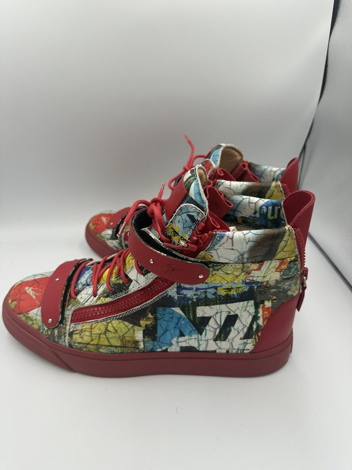 Giuseppe Zanotti Giuseppe Zanotti High Top Sneakers Size US 15 / EU 48 - 13 Thumbnail