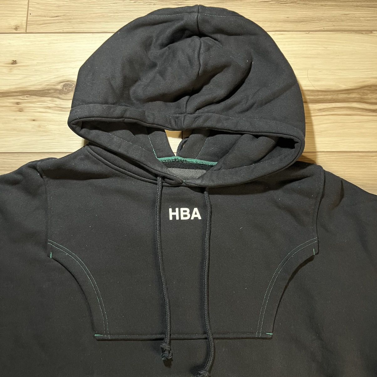 Hood By Air Hood by Air Oversized Hoodie Double Sided Reversible Black Size US XL / EU 56 / 4 - 3 Thumbnail