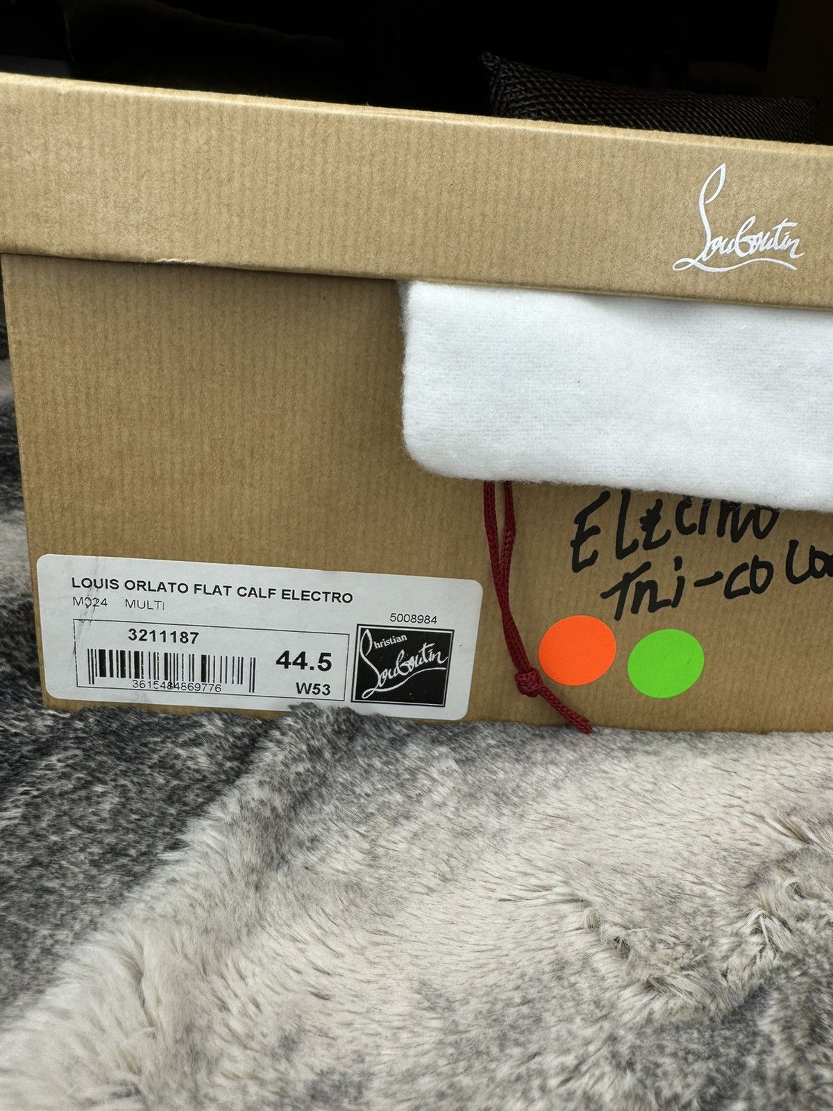 Christian Louboutin Christian Louboutin Flat Calf Electro Multi Size US 11.5 / EU 44-45 - 12 Thumbnail
