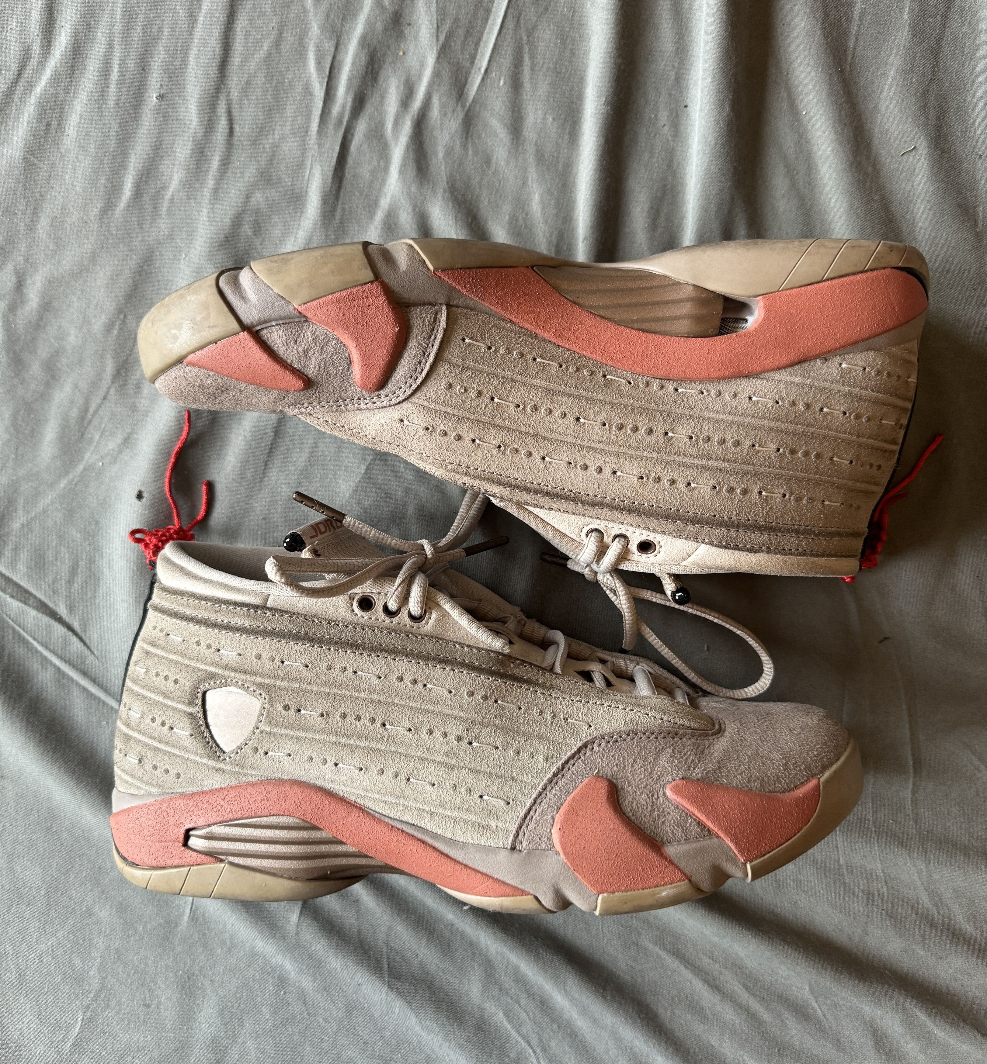 CLOT × Jordan Brand CLOT x Air Jordan 14 Retro Low 'Terracotta' Size US 9.5 / EU 42-43 - 3 Thumbnail