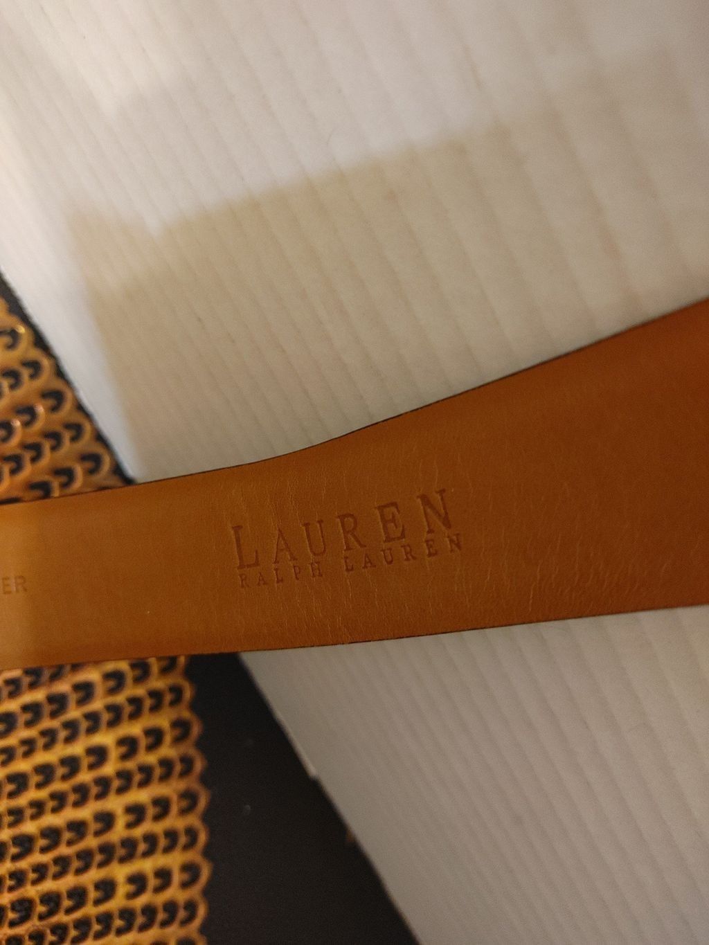 Lauren Ralph Lauren Ralph Lauren Italian leather belt Size 38 - 5 Thumbnail