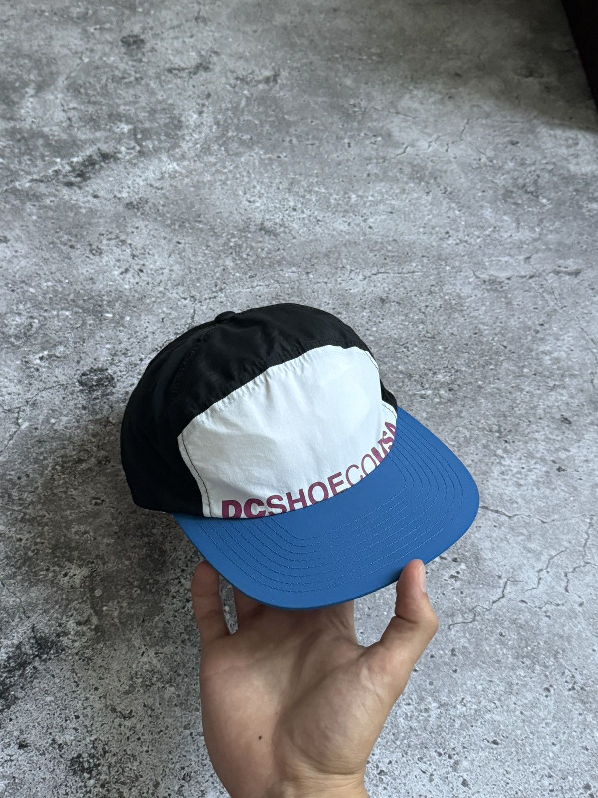 DC DC USA 5-panel nylon cap hat Size ONE SIZE - 2 Thumbnail