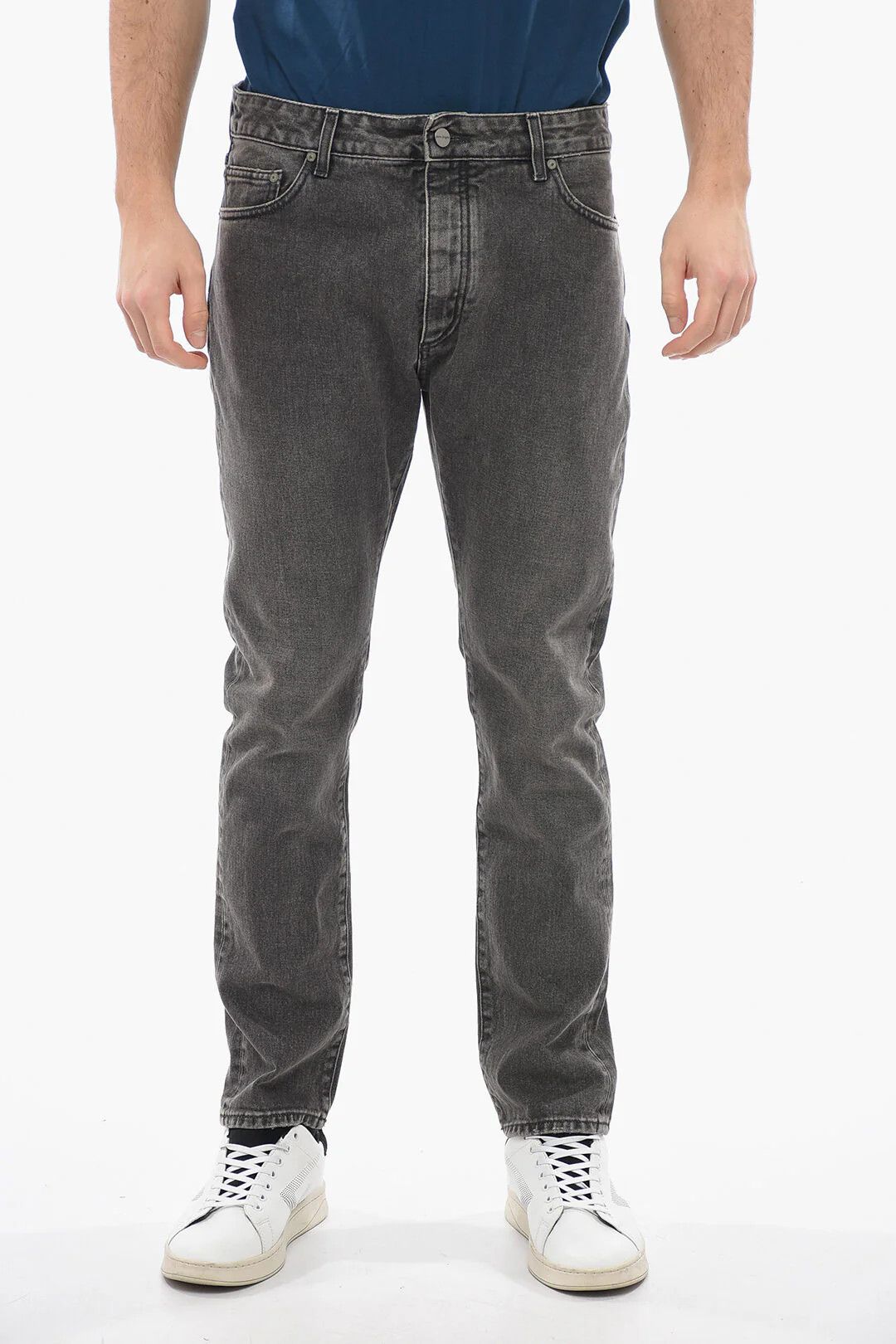 Palm Angels og1mm0326 Regular Fit Denim in Grey Size US 32 / EU 48 - 1 Thumbnail