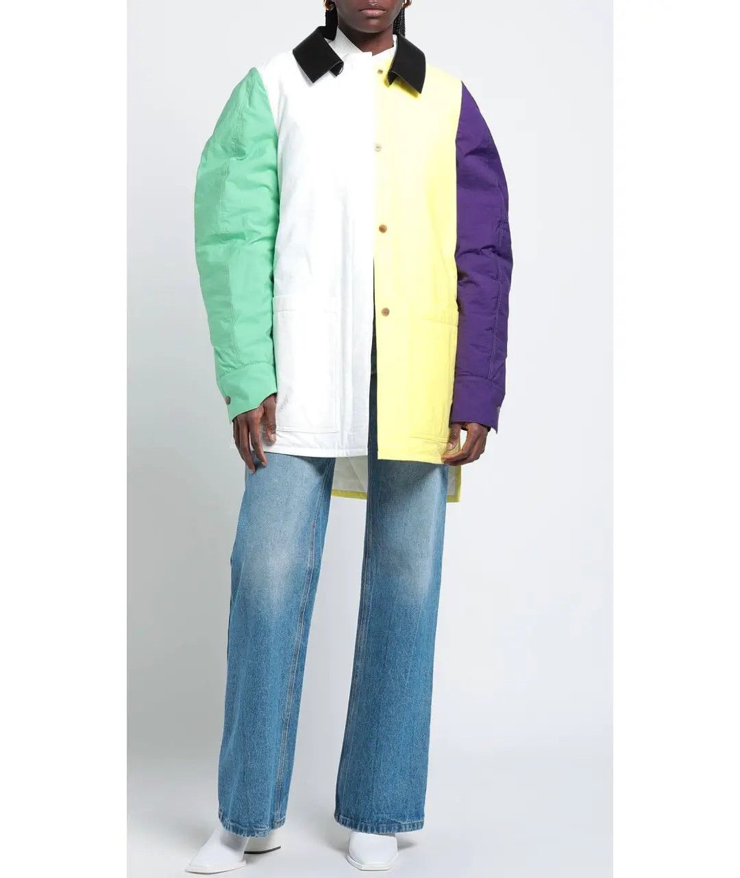 Loewe o1y1025 Casual Jacket in Multicolor Size M / US 6-8 / IT 42-44 - 2 Thumbnail