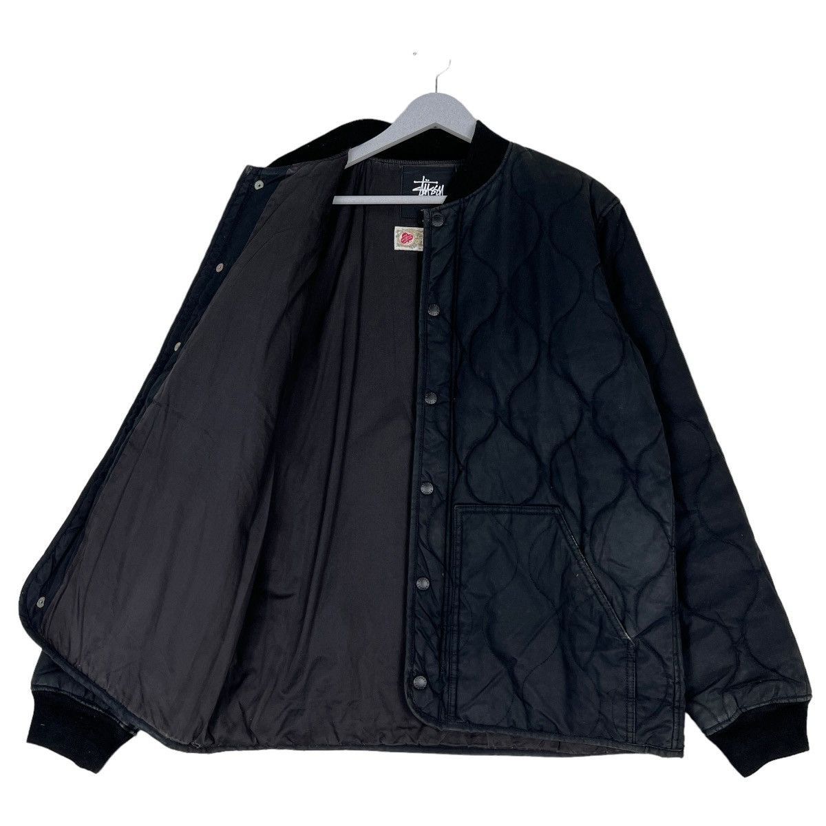 Stussy 🔥 STUSSY QUILTED BOMBER JACKET THE BRITISH MILLERAIN SYSTEM Size US L / EU 52-54 / 3 - 3 Thumbnail