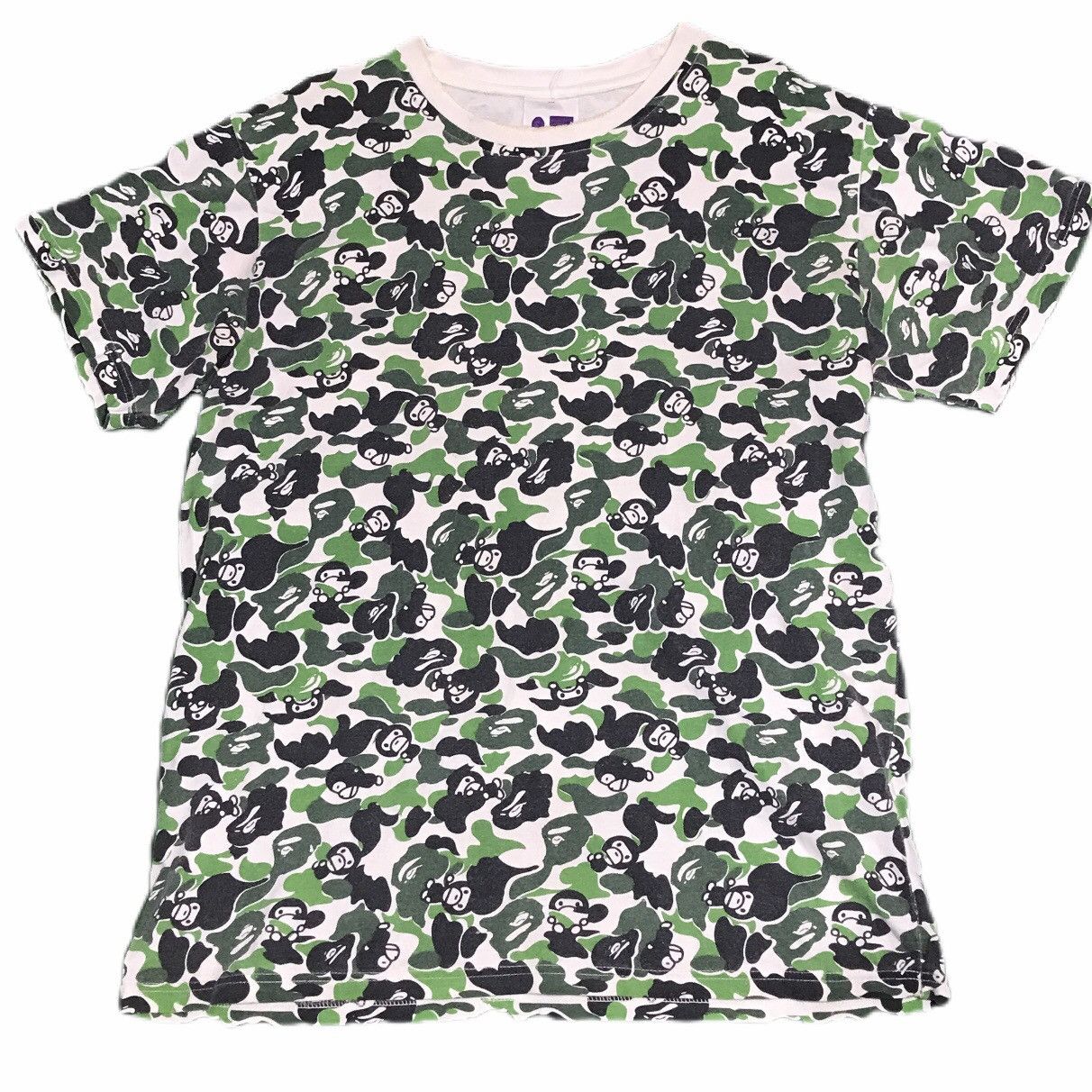 Bape × Vintage bape abc green camo t-shirt Size US L / EU 52-54 / 3 - 3 Thumbnail