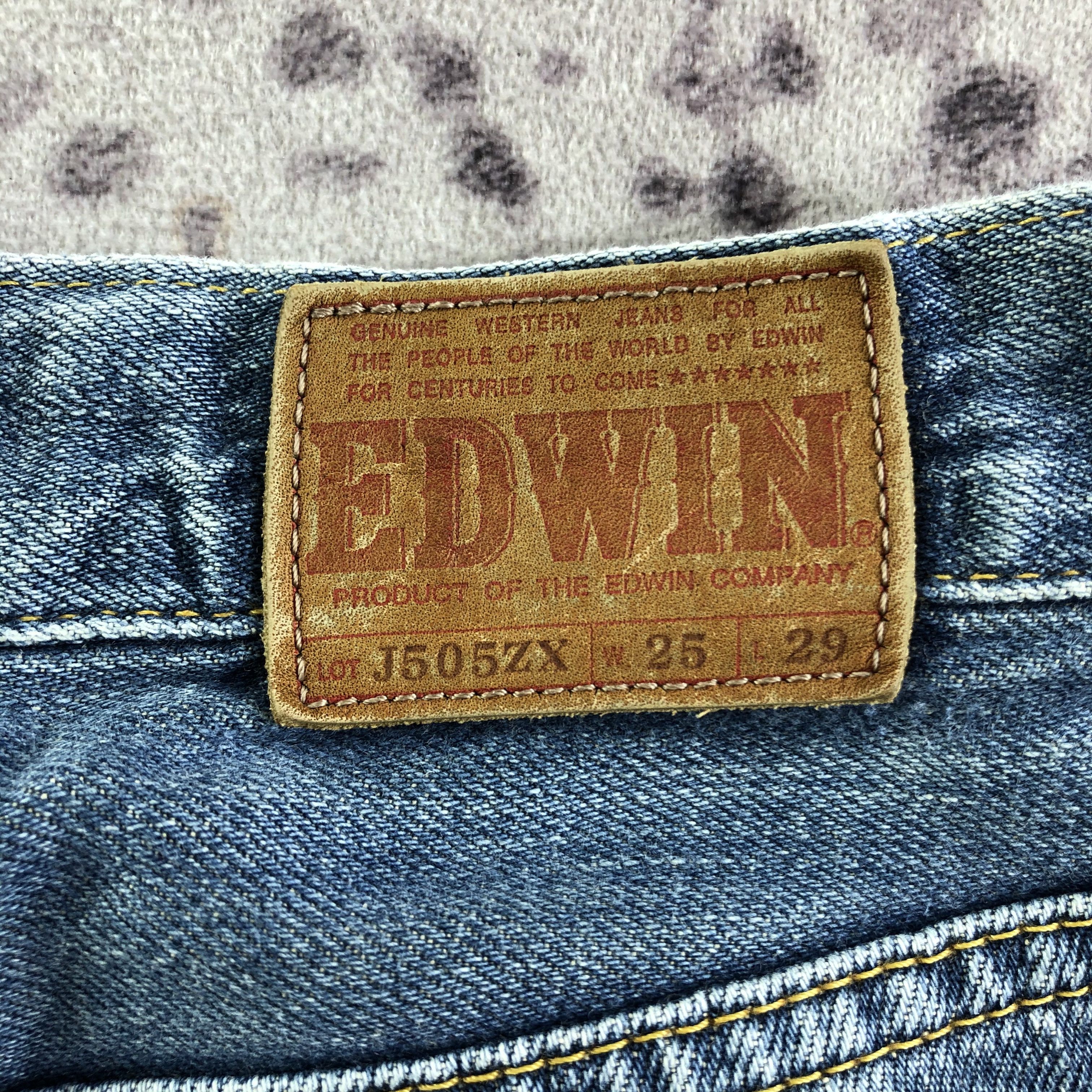 Edwin Vintage Blue Wash Edwin J505ZX Selvedge Jeans-JM3548 Size US 26 / EU 42 - 6 Thumbnail