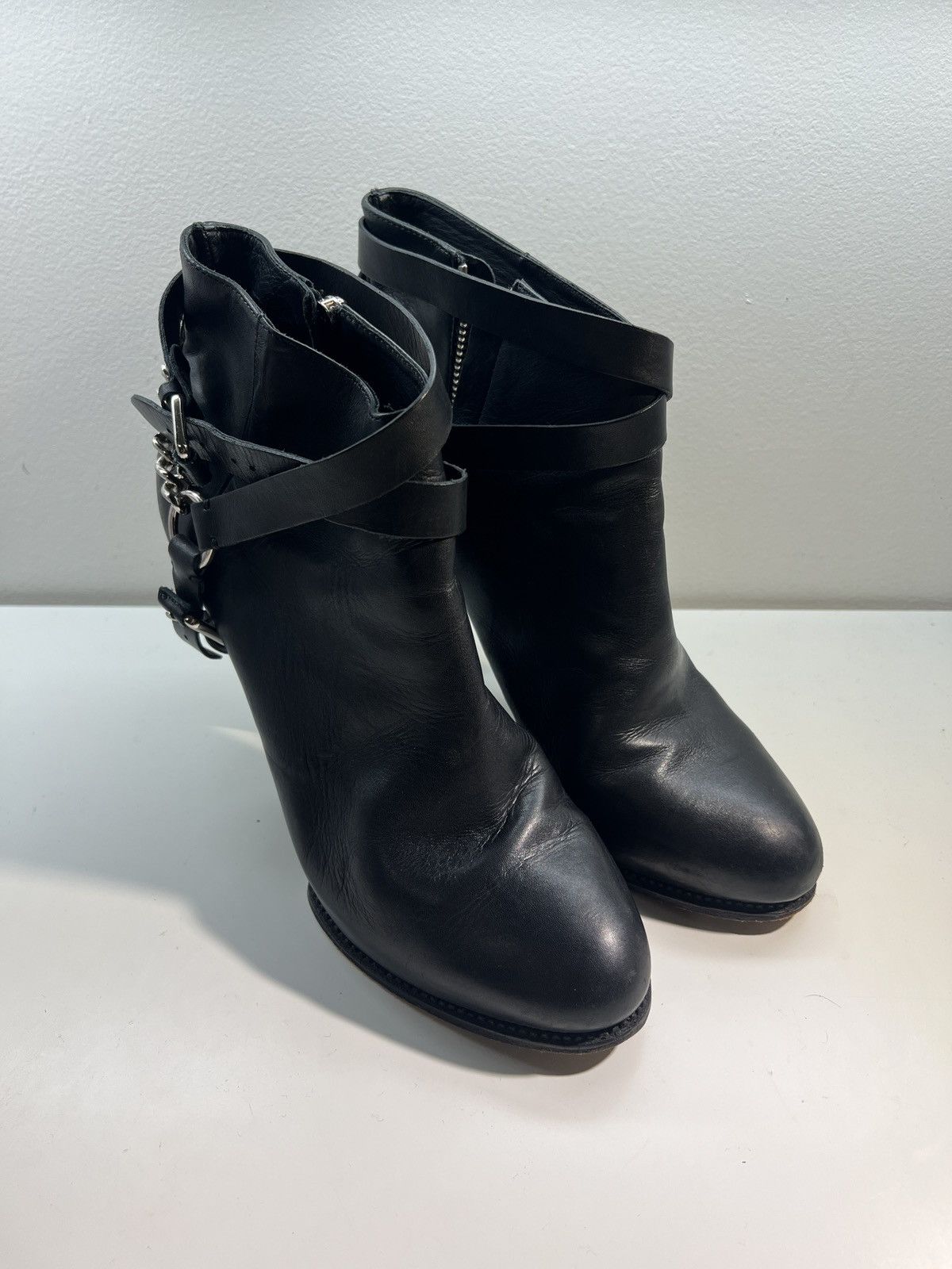 Alexander McQueen Alexander McQueen Chain Booties Size US 10 / IT 40 - 5 Thumbnail