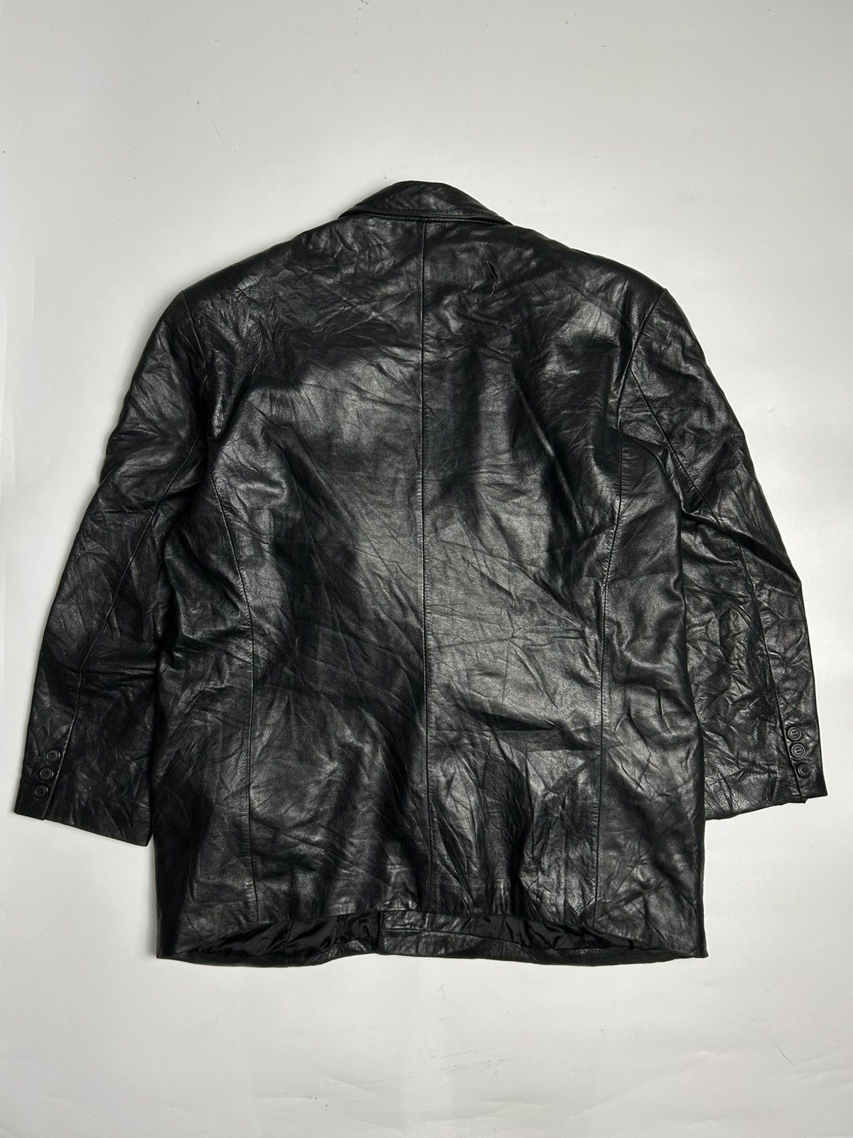 Japanese Brand WORLD STAR LEATHER JACKET Size US XL / EU 56 / 4 - 5 Thumbnail