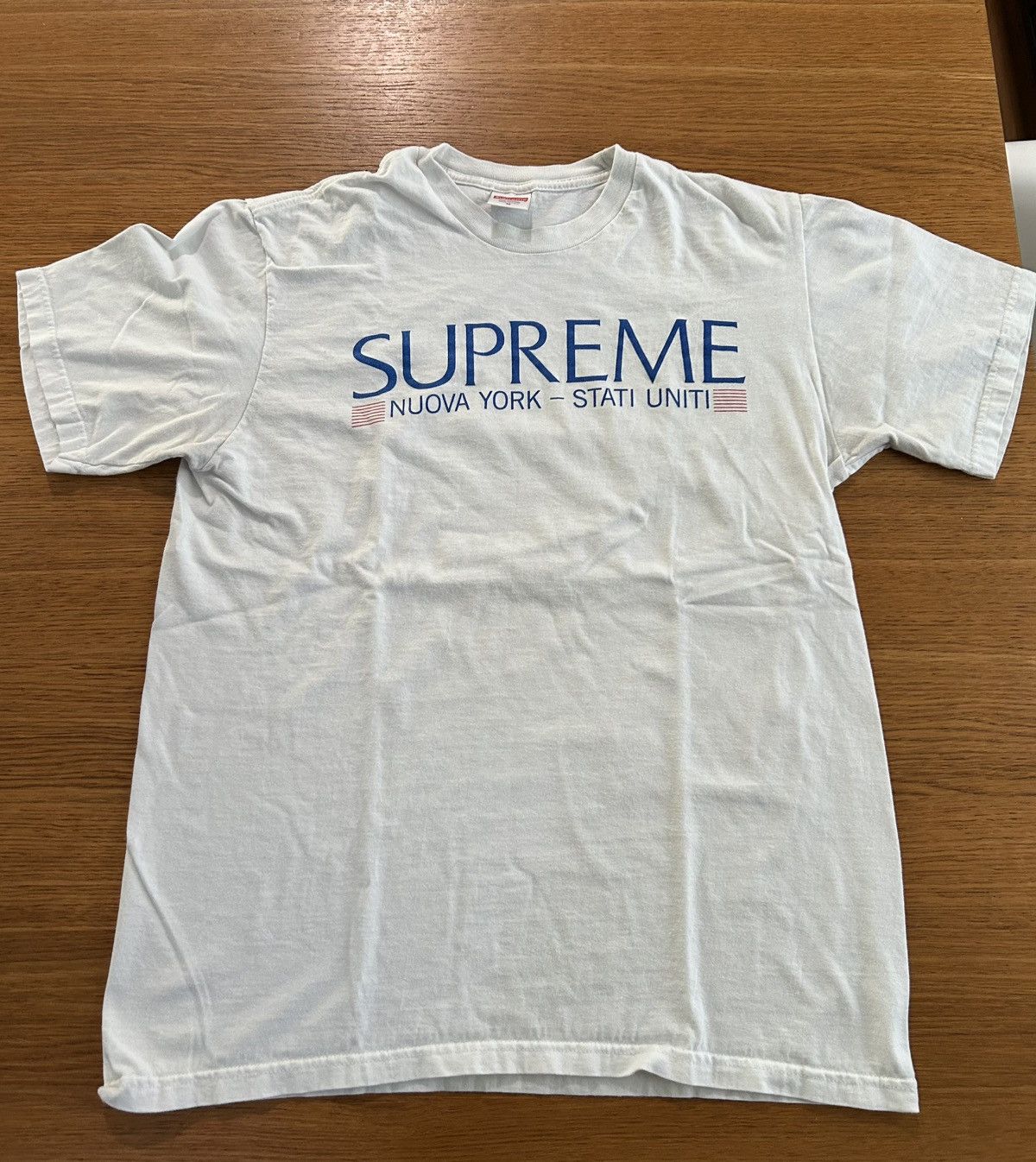 Supreme Supreme Nuova York Tee Size M SS20 Size US M / EU 48-50 / 2 - 1 Thumbnail