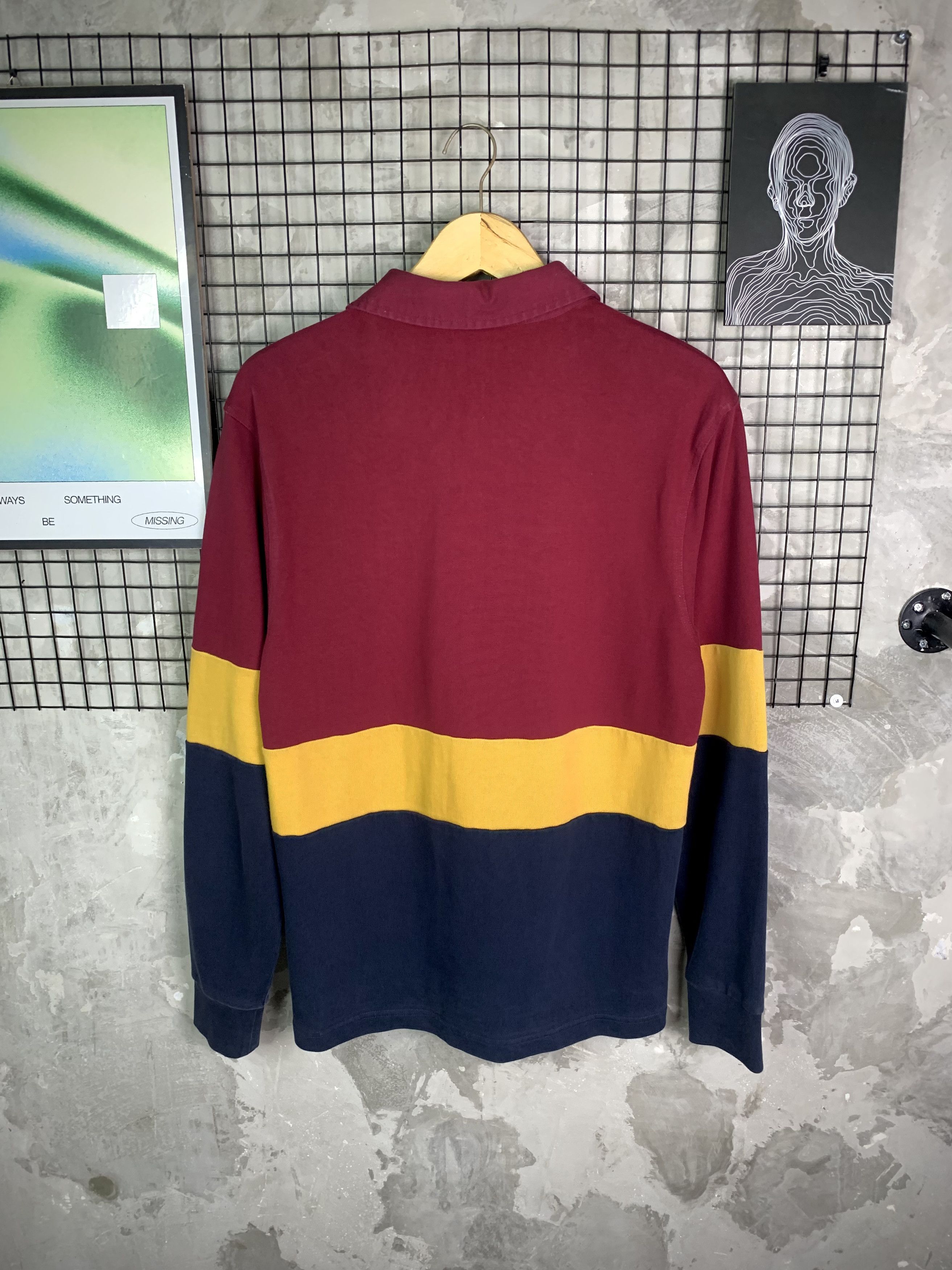 Fred Perry Fred Perry Reissues Rugby Long Sleeve Polo Shirt Multi Size US M / EU 48-50 / 2 - 6 Thumbnail