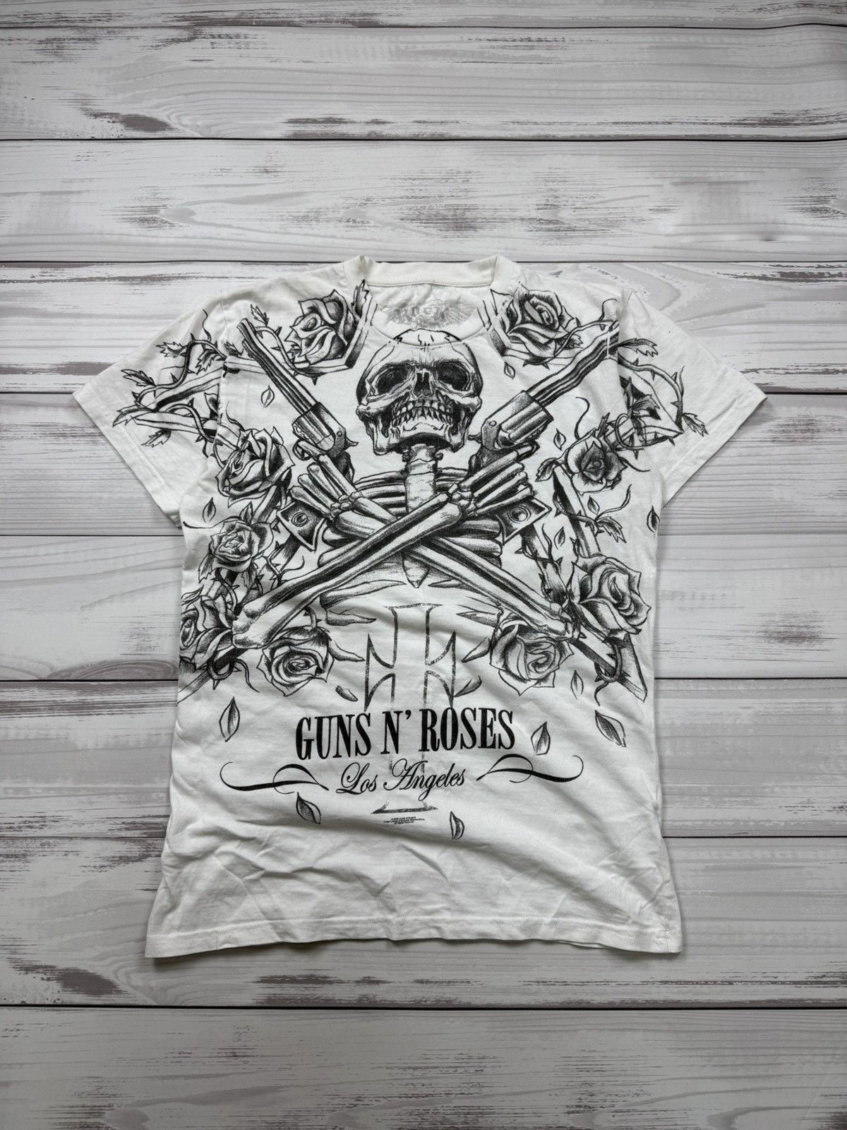 Fruit Of The Loom Guns n Roses Los Angeles Tee Rock & Rebellion Shirt 2008 Size US M / EU 48-50 / 2 - 1 Thumbnail