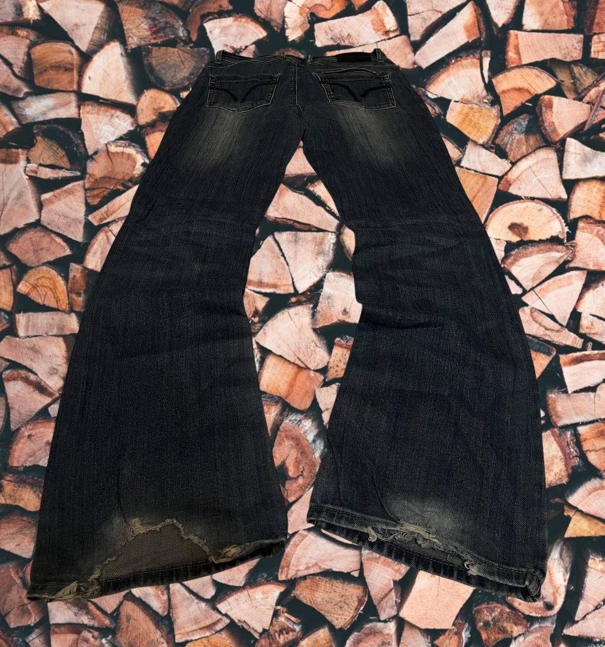 Japanese Brand × Vintage IfSixWasNine japanese Y2K Kapital style flared jeans Size US 30 / EU 46 - 1 Thumbnail