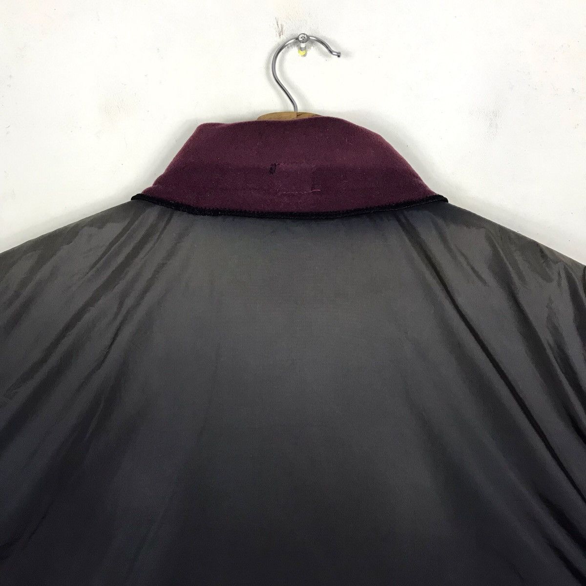 Vintage Vintage Thomas Burberry Reversible Fleece Jacket Size US L / EU 52-54 / 3 - 18 Thumbnail