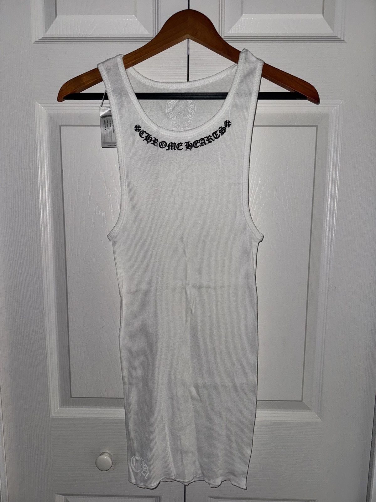 トップス Chrome hearts rib Tank Top old model Rib Tank Top 