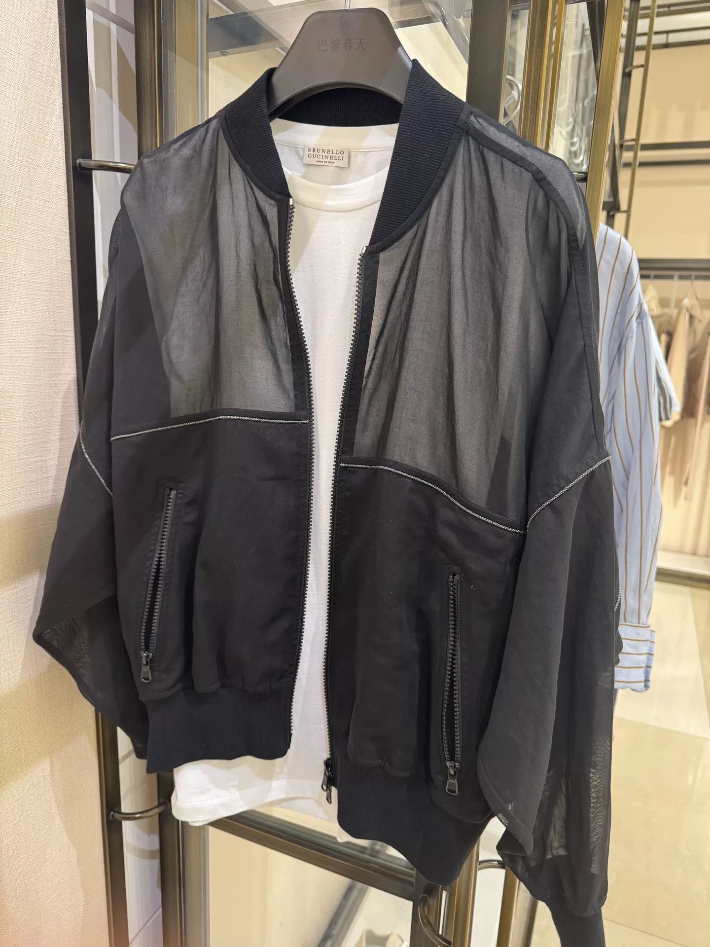 Brunello Cucinelli Brunello Cucinelli Black Jacket Size 42 Size US M / EU 48-50 / 2 - 1 Thumbnail