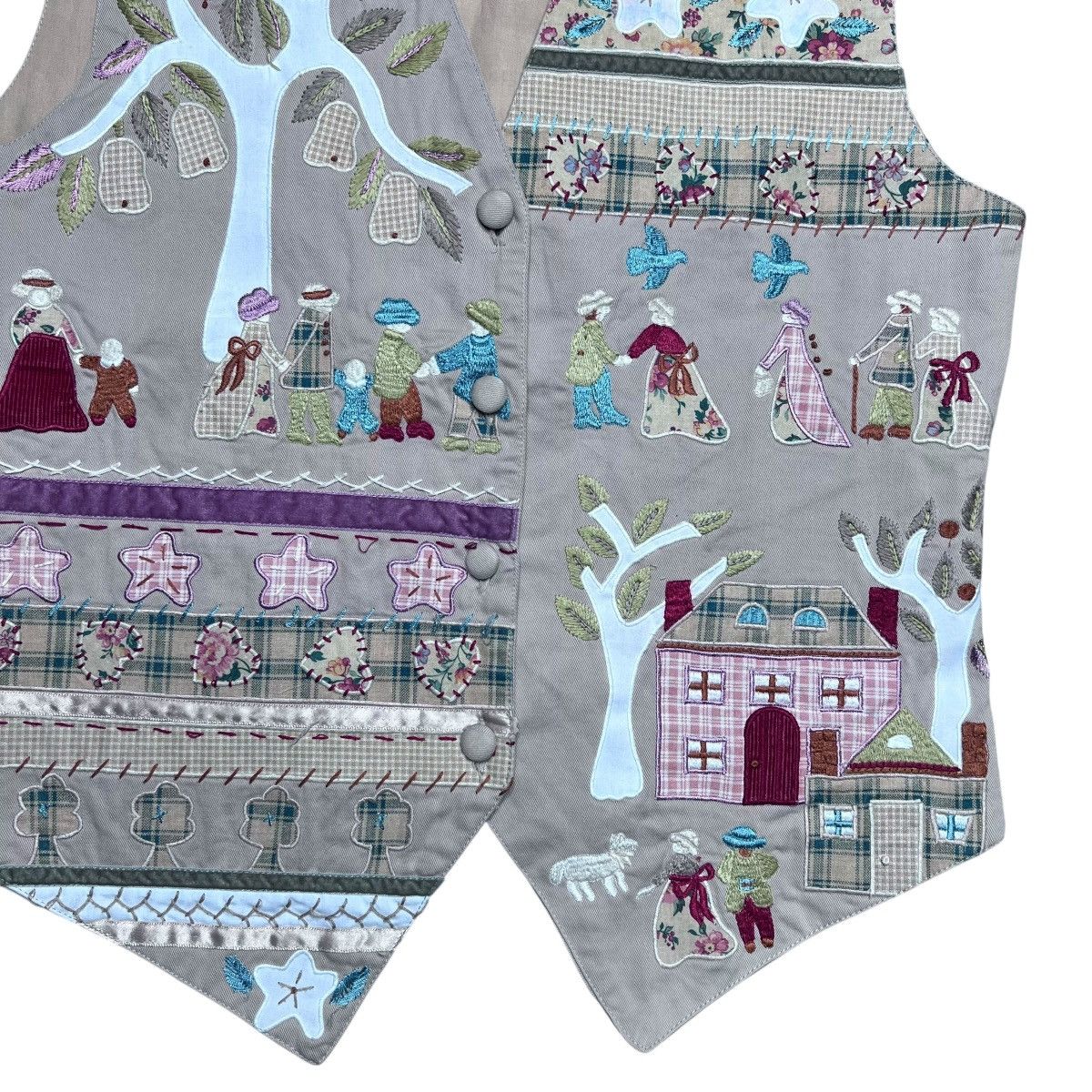 Other Eagle’s Eye Collectibles Fruit Tree Farm Embroidered Vest Size M / US 6-8 / IT 42-44 - 7 Thumbnail