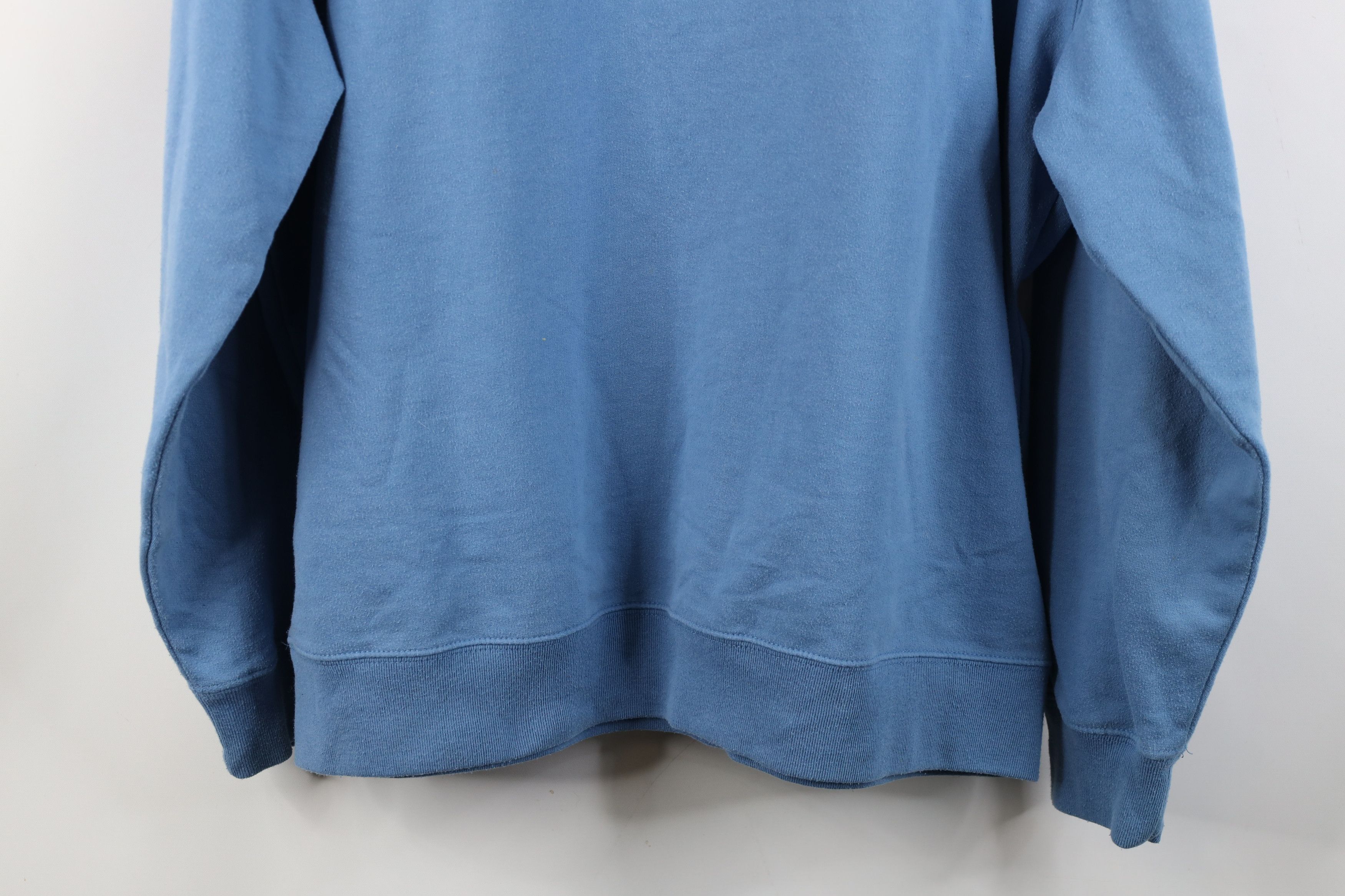 Vintage Vintage 90s Y2K Friend Cat Kitten Layered Sweatshirt Blue Size XL / US 12-14 / IT 48-50 - 15 Thumbnail