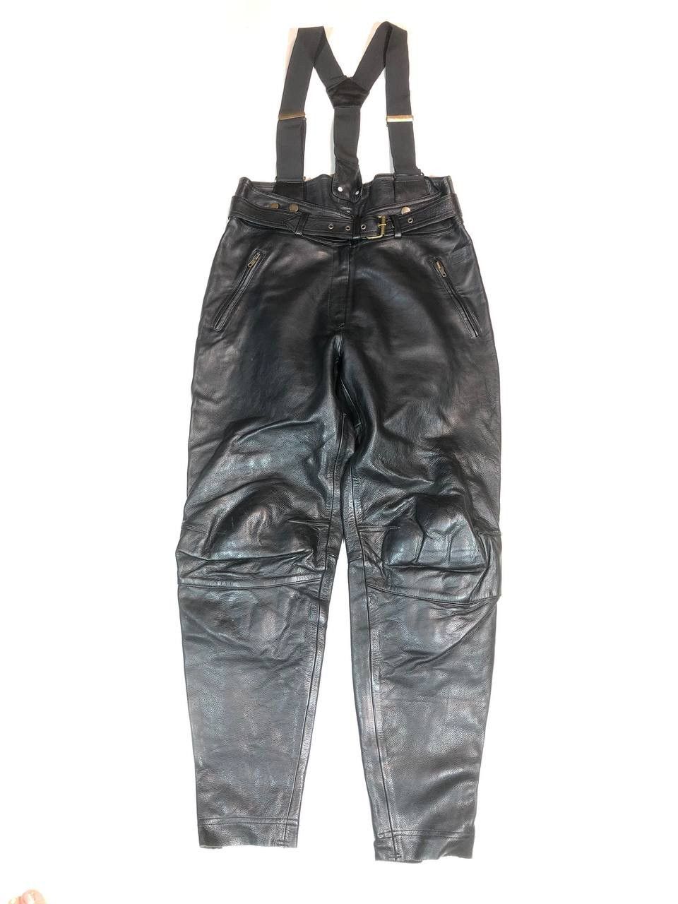 Leather Polo Vintage Racing Moto Leather Pants Size US 32 / EU 48 - 1 Thumbnail
