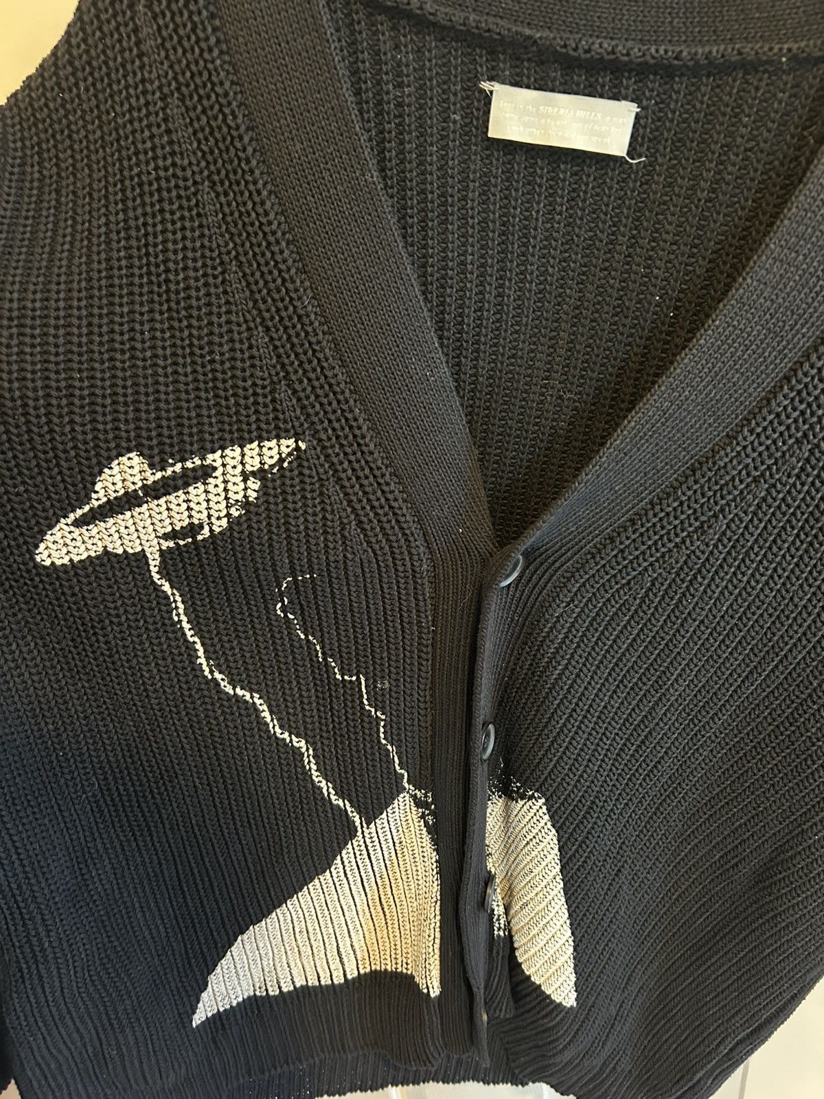 Siberia Hills Siberia hills alien creatures cardigan alien pyramids Size US XL / EU 56 / 4 - 3 Thumbnail
