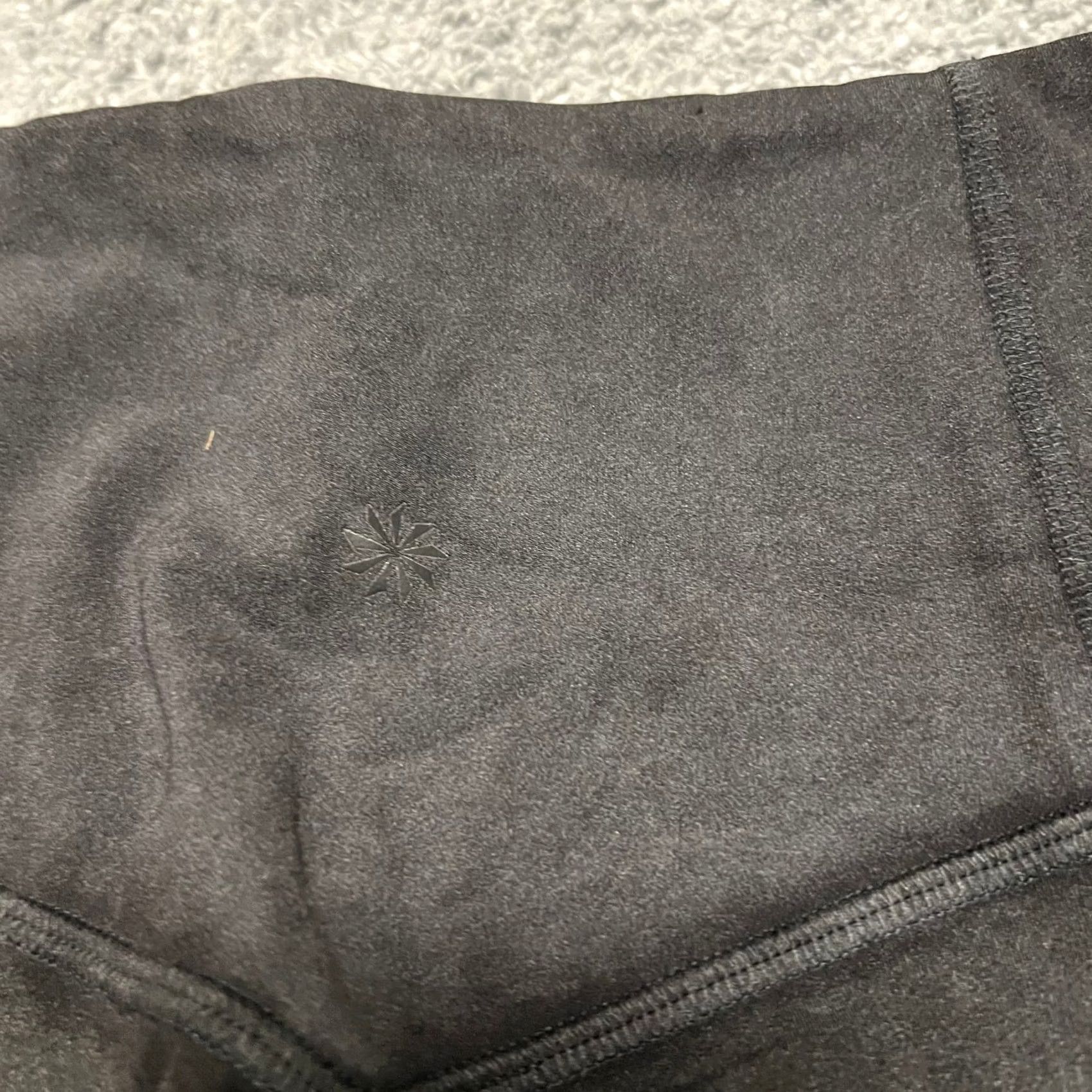 Athleta Athleta Legging Womens Small Elation Garment Dye 7/8 Tight Charcoal Gray Black Size 28" / US 6 / IT 42 - 4 Thumbnail