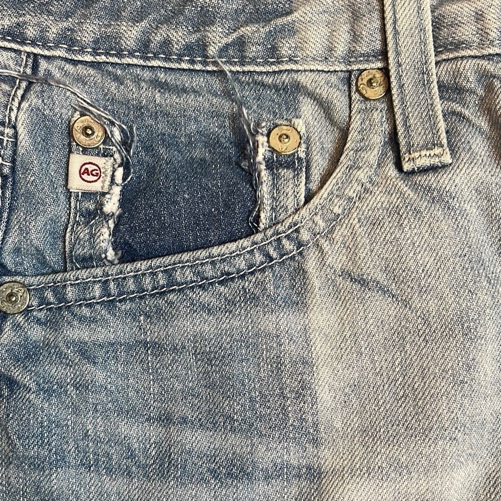 AG Adriano Goldschmied AG Adriano Goldschmied Jeans Denim Skirt 27 (399) Size 27" / US 4 / IT 40 - 6 Thumbnail