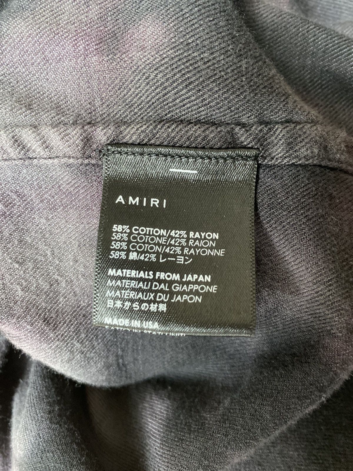 Amiri Amiri Tie Dye button shirt flannel size large Size US L / EU 52-54 / 3 - 4 Thumbnail