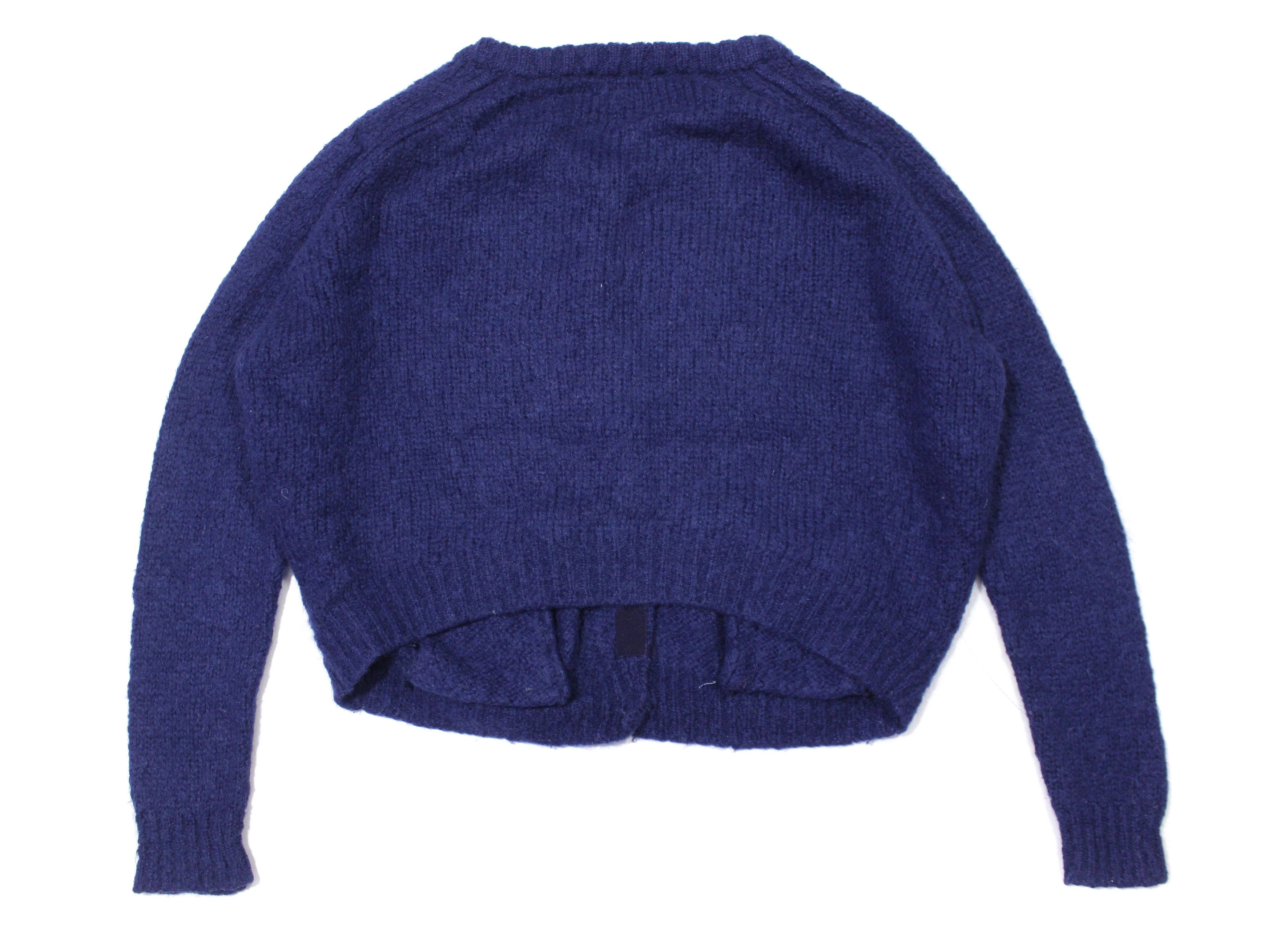 Acne Studios Belle Mohair Wool AW10 Baggy Cardigan Size L / US 10 / IT 46 - 3 Thumbnail