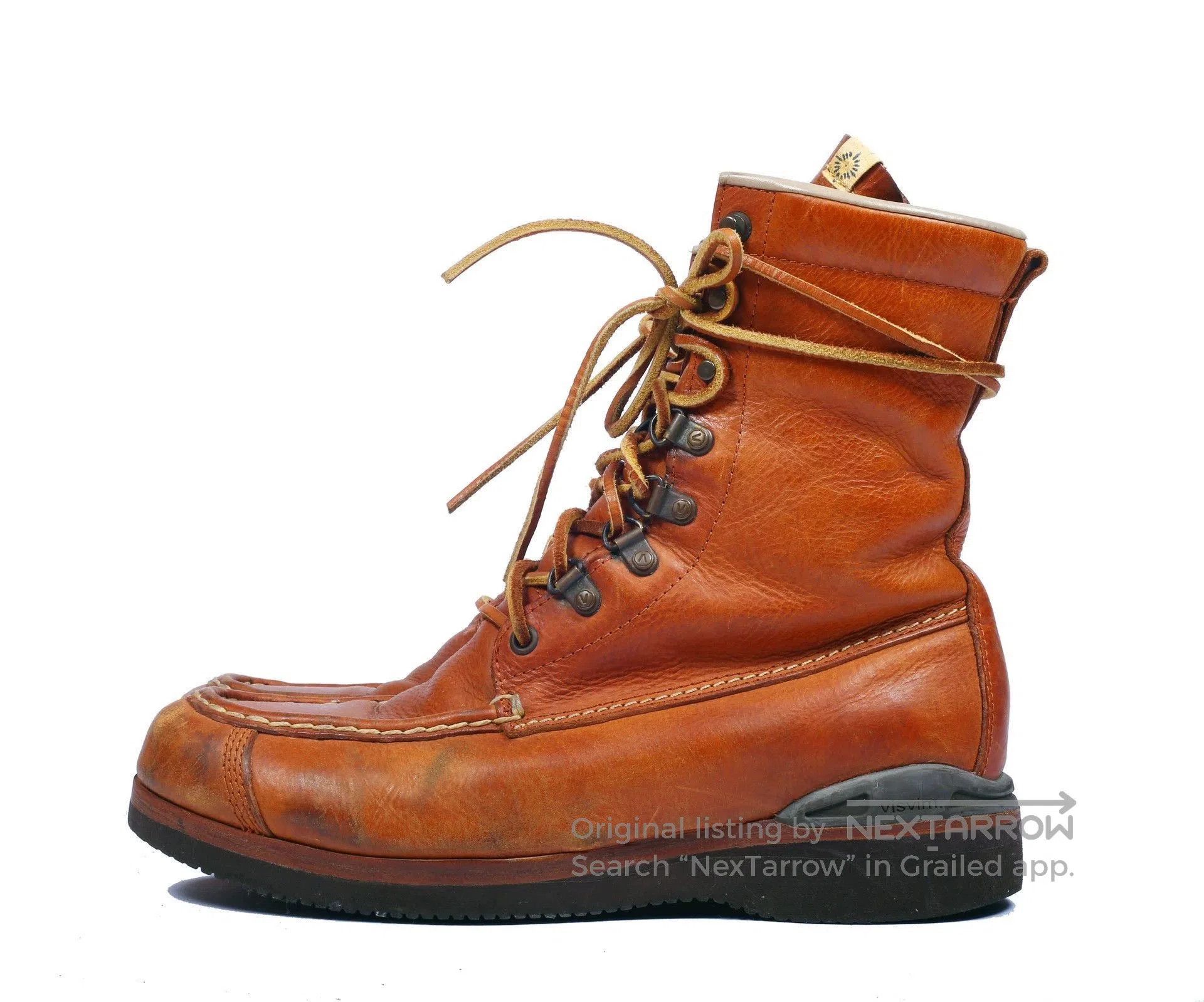Visvim Brown Leather Boots Size 9. Size US 9 / EU 42 - 3 Thumbnail