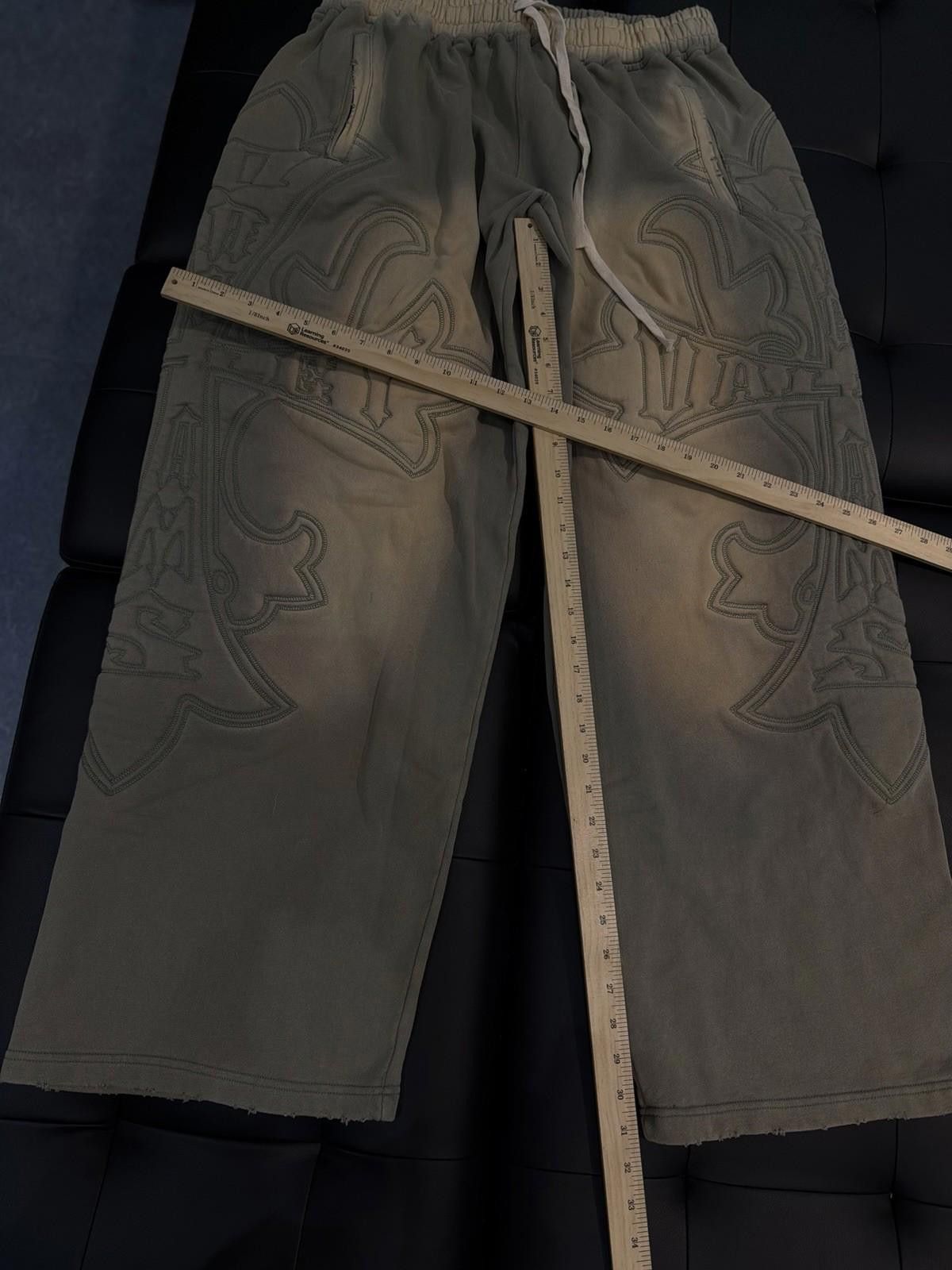 Vale Valley Cross Carved Drawstring Sweatpants Large NEW Vale Size US 34 / EU 50 - 8 Thumbnail