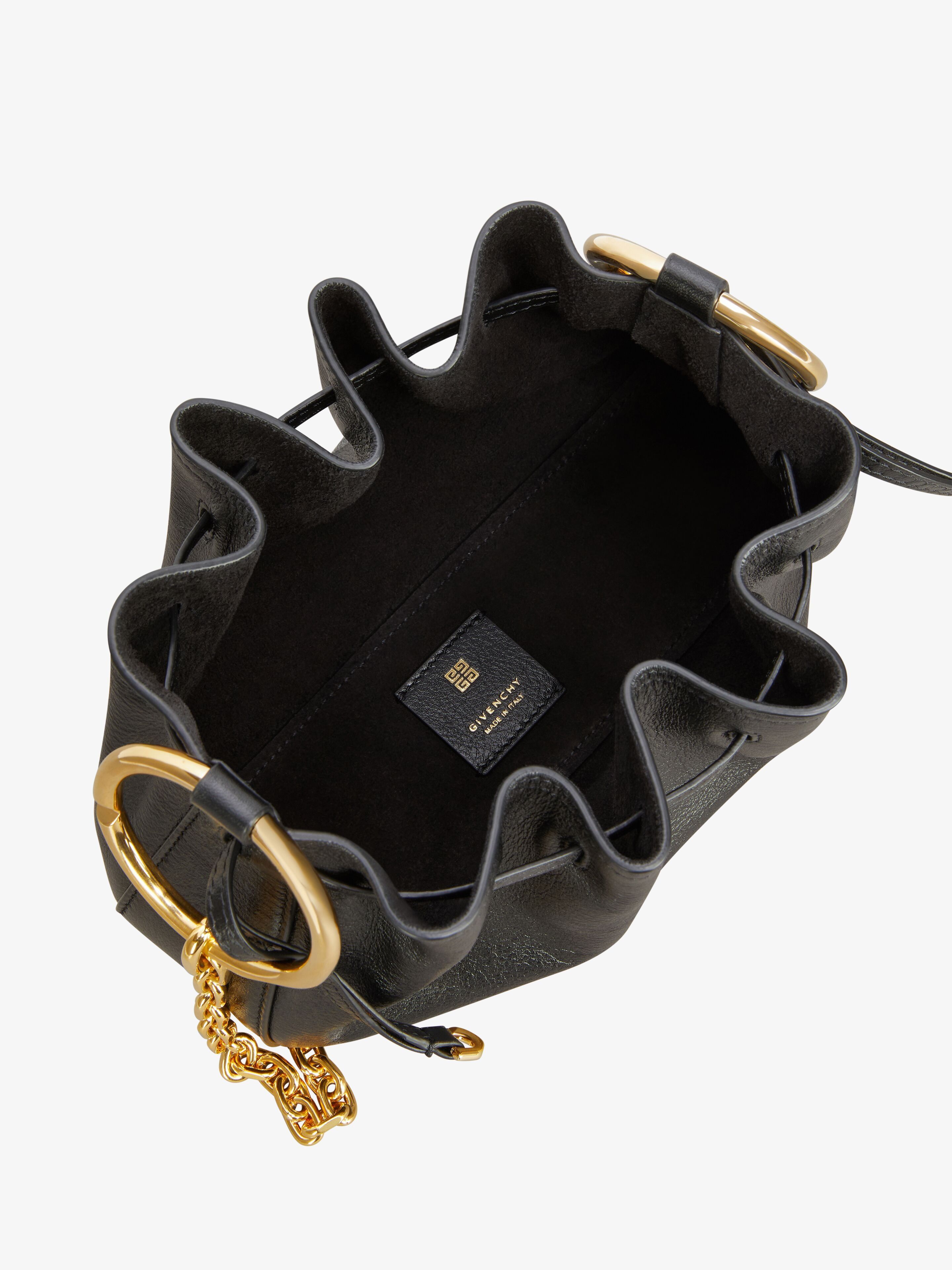 Givenchy o1srvl11e0925 Size: OS / Mini Pumpkin Bag in Black Size ONE SIZE - 6 Thumbnail