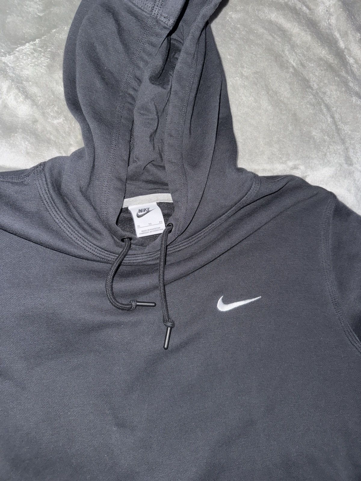 Nike vintage nike blank hoodie Size US L / EU 52-54 / 3 - 2 Thumbnail