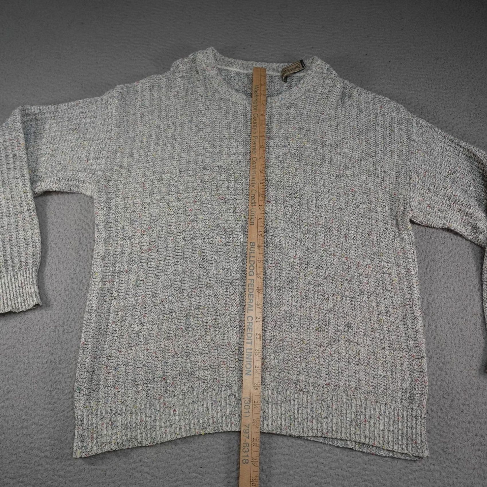 Vintage VINTAGE Dominic & Maria Sweater Mens L Gray Knit Crew Neck Pullover Chunky Knit Heavyweight Winter Casual Boys Mens Size US L / EU 52-54 / 3 - 6 Thumbnail