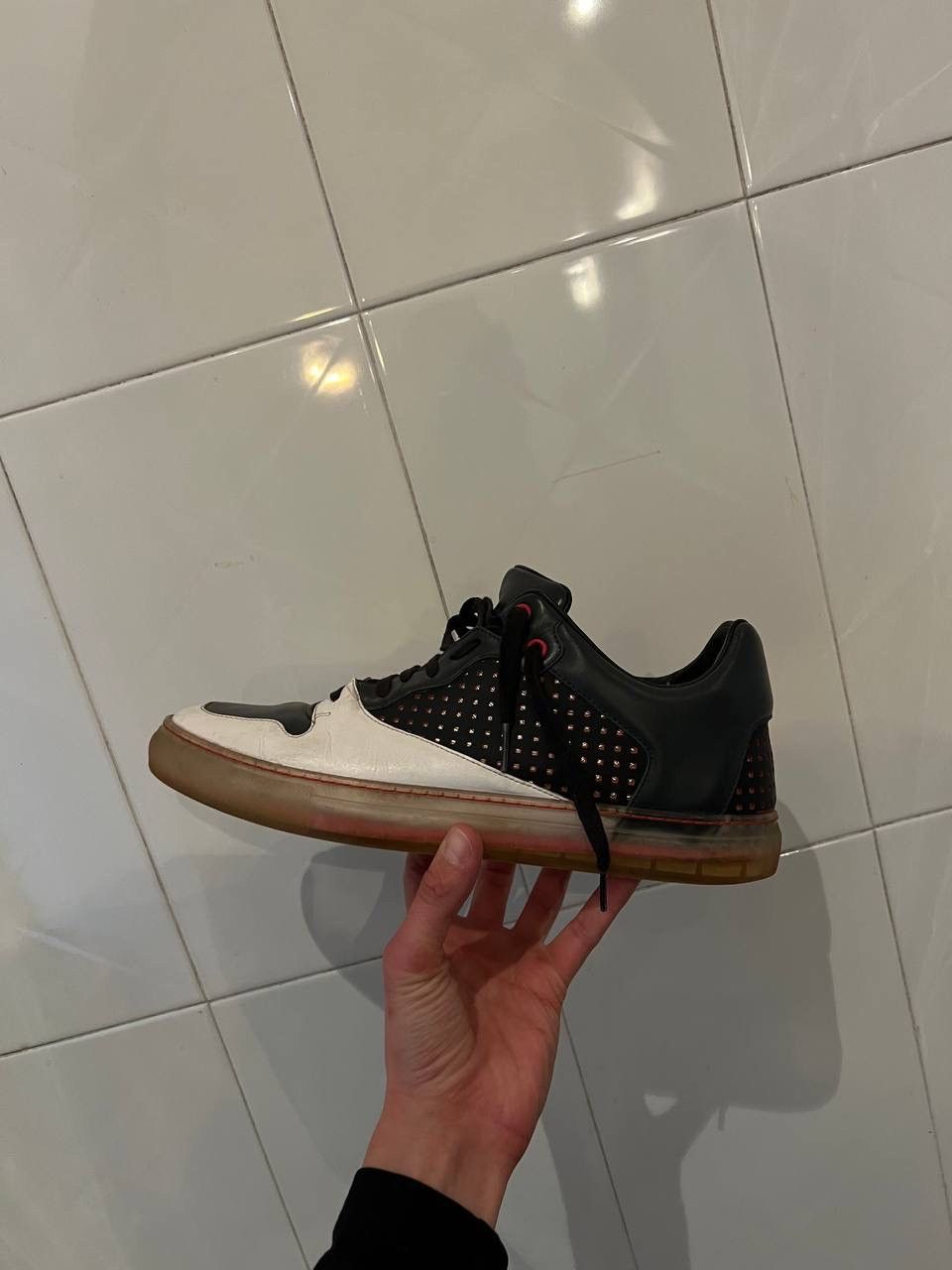 Balenciaga Leather sneakers Size US 10 / EU 43 - 10 Thumbnail