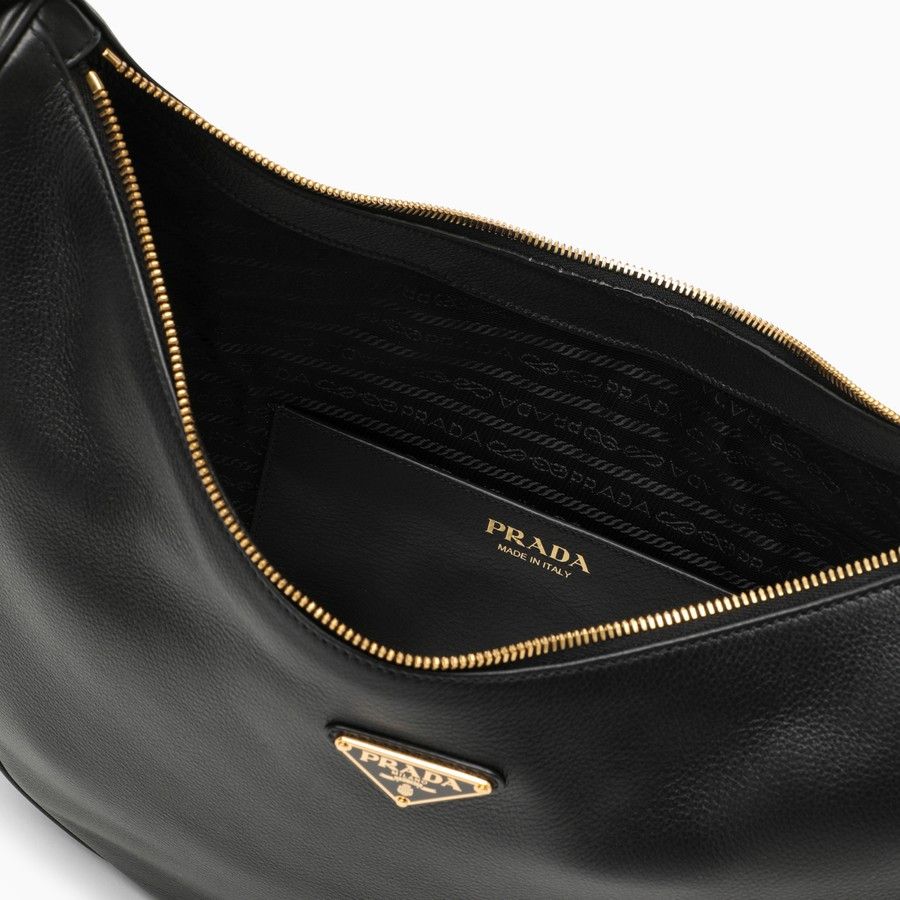 Prada o1d2blof0924 Size : OS / Leather Shoulder Bag In Black Size ONE SIZE - 4 Thumbnail