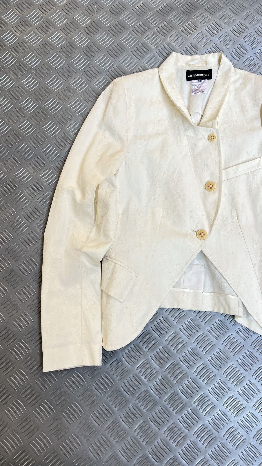 Ann Demeulemeester ann demeulemeester blazer assymetrical Size M / US 6-8 / IT 42-44 - 2 Thumbnail