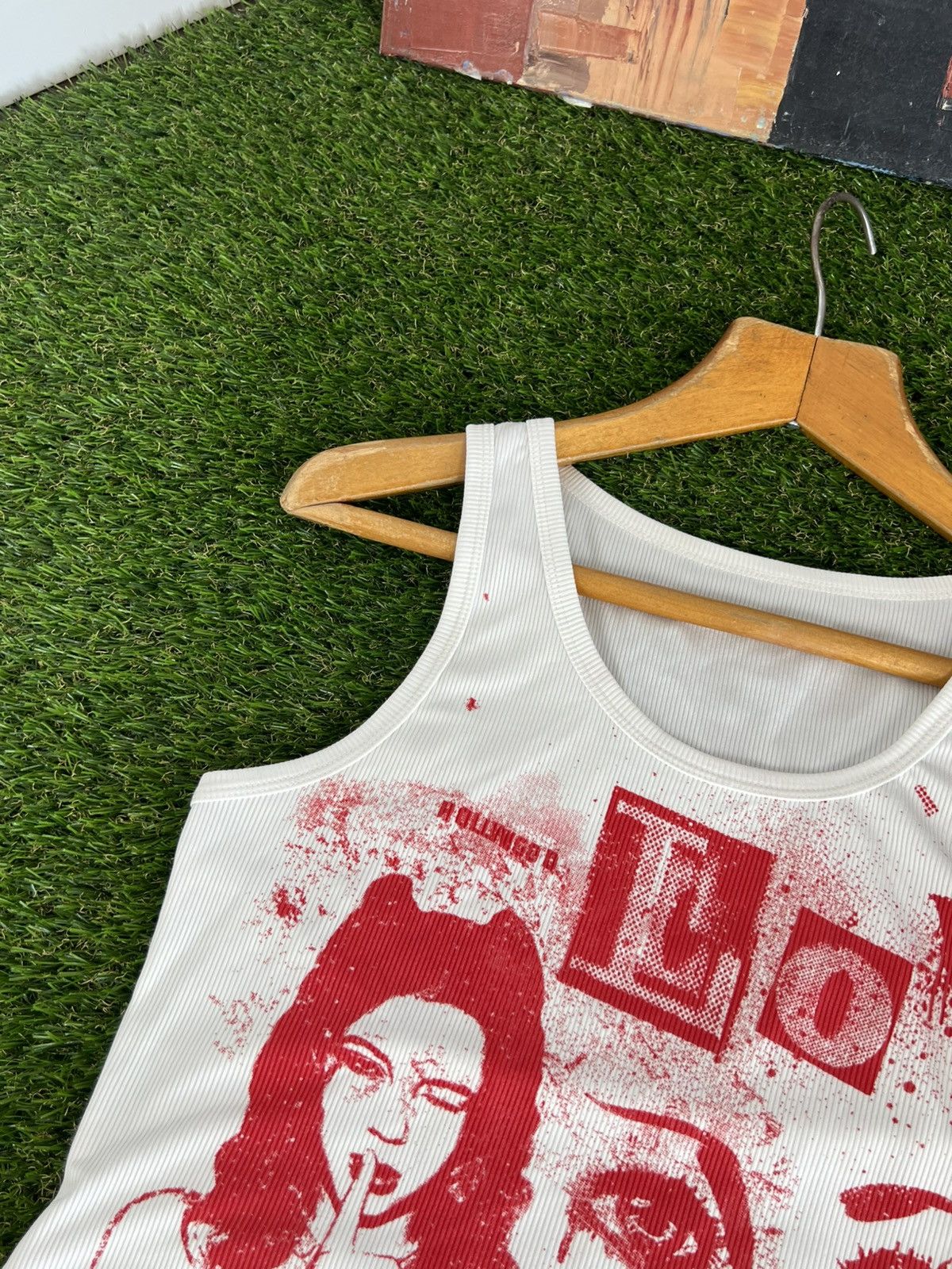 Hysteric Glamour Japan Hustler Hysteric Glamour Style Tank Top T Shirt Size M / US 6-8 / IT 42-44 - 2 Thumbnail