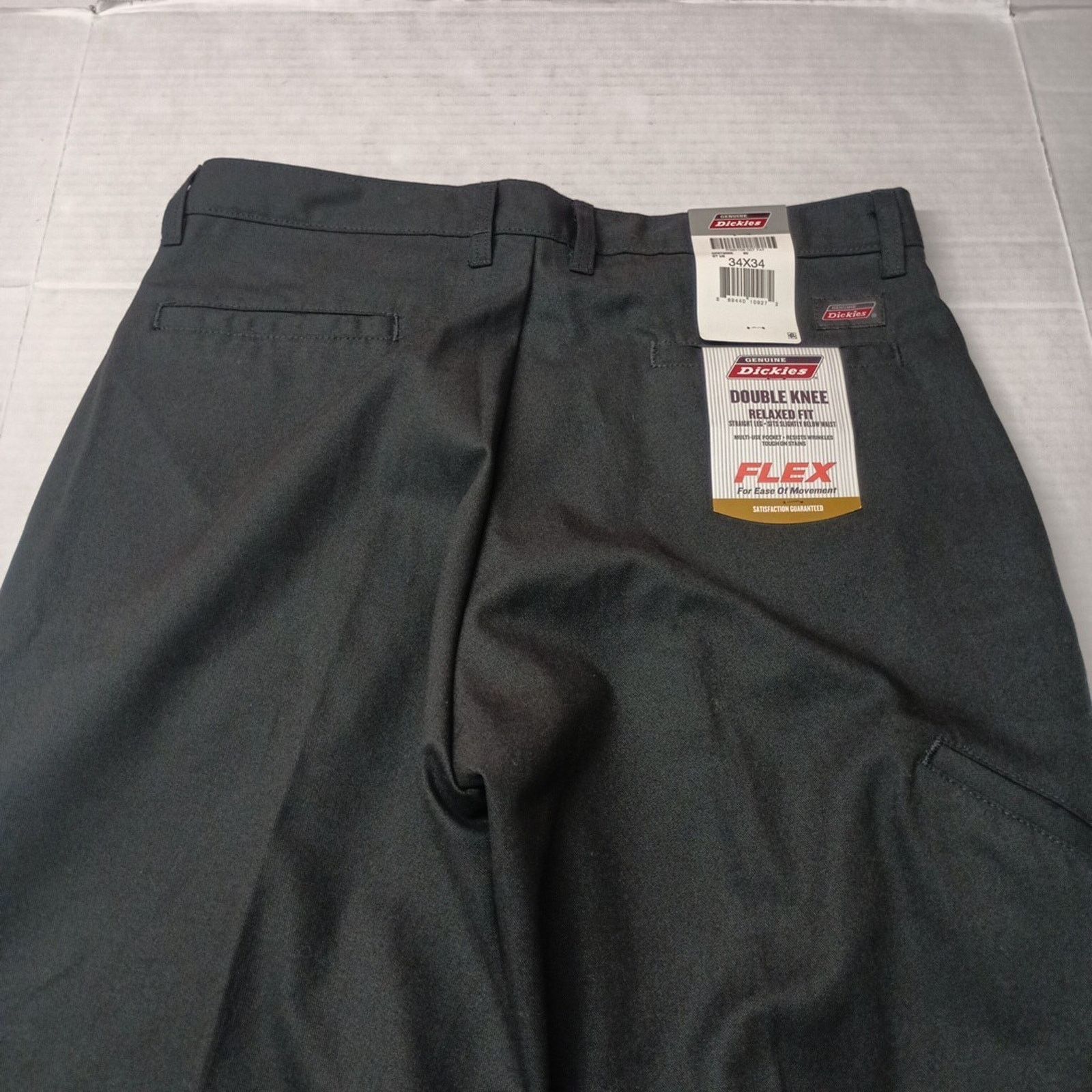 Dickies Dickies Relaxed Fit Double Knee Work Pants Men's 34x34 Black Size US 34 / EU 50 - 7 Thumbnail