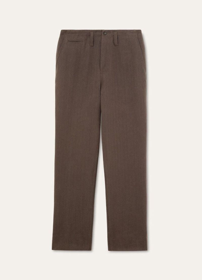 Loro Piana o1srvl11e0526 FAP3580 Bram Pant in Brown Size US 36 / EU 52 - 1 Thumbnail