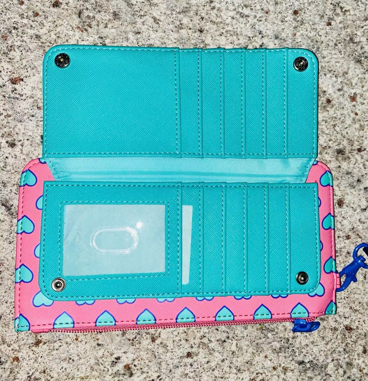 Japanese Brand × Vintage Pink long Wallet coin Size ONE SIZE - 2 Thumbnail